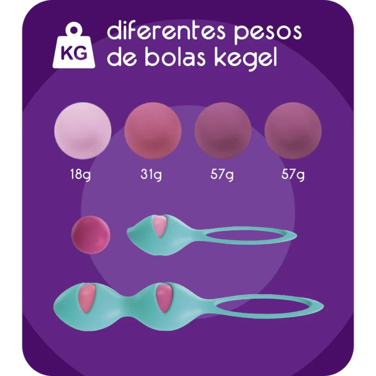 peso de bolas chinas