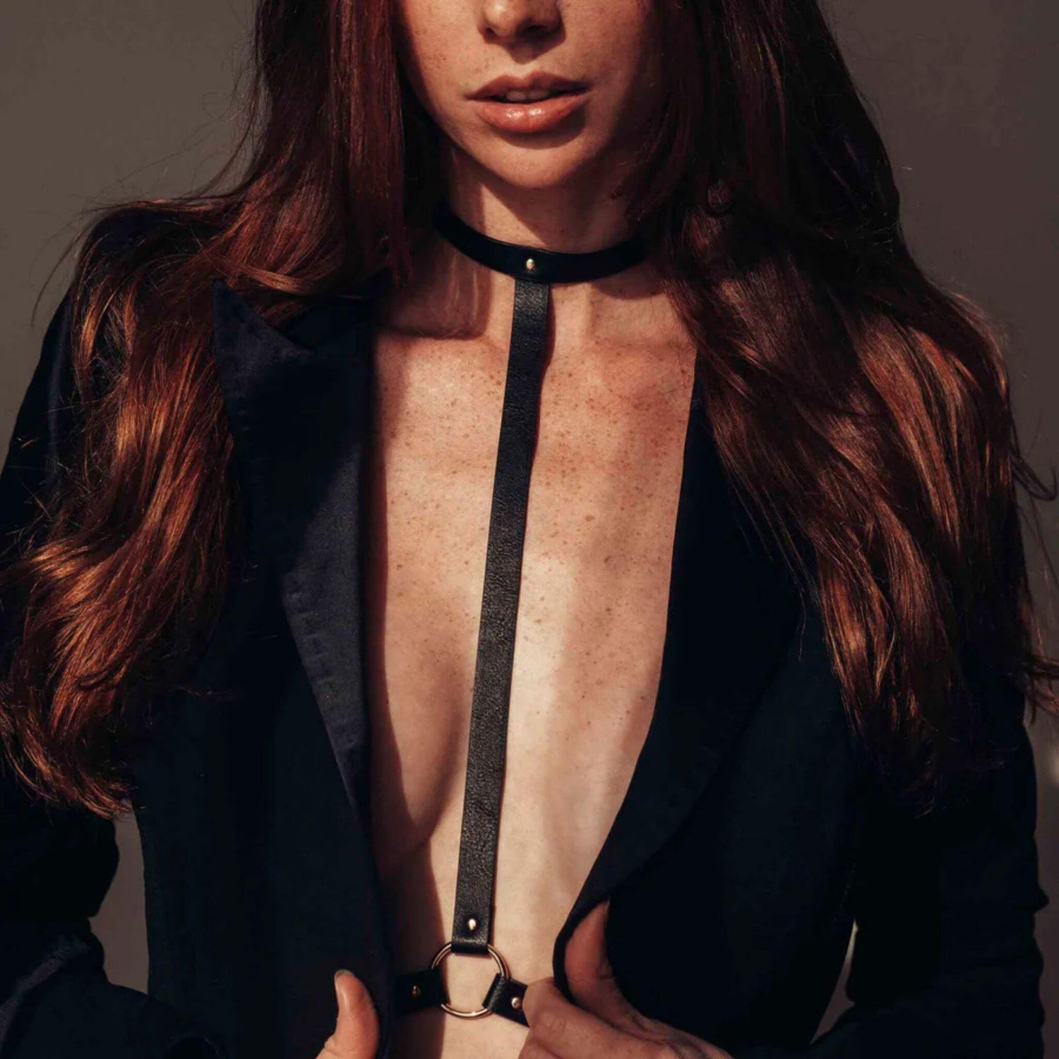 Arnes Sexual Cuero Vegano BDSM I Modelo