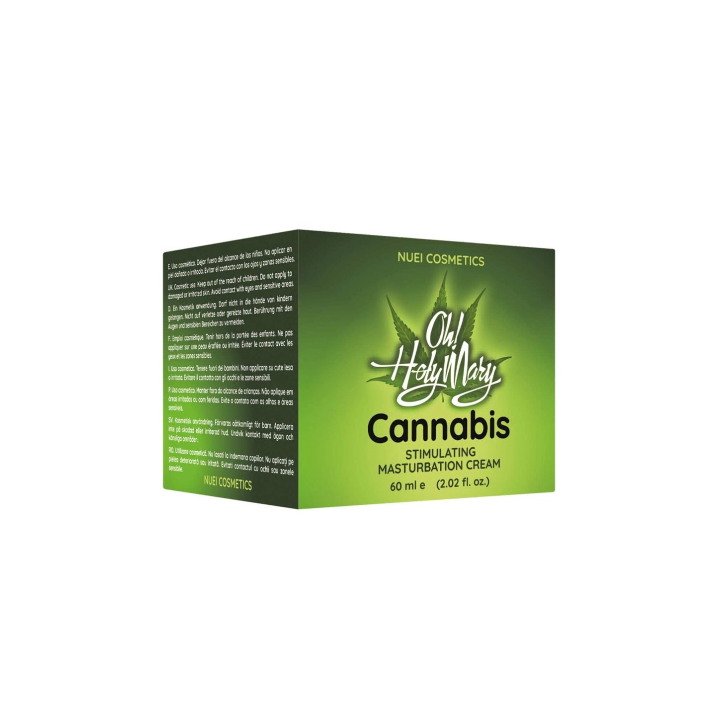 Crema Masturbadora Gel Cannabis Empaque