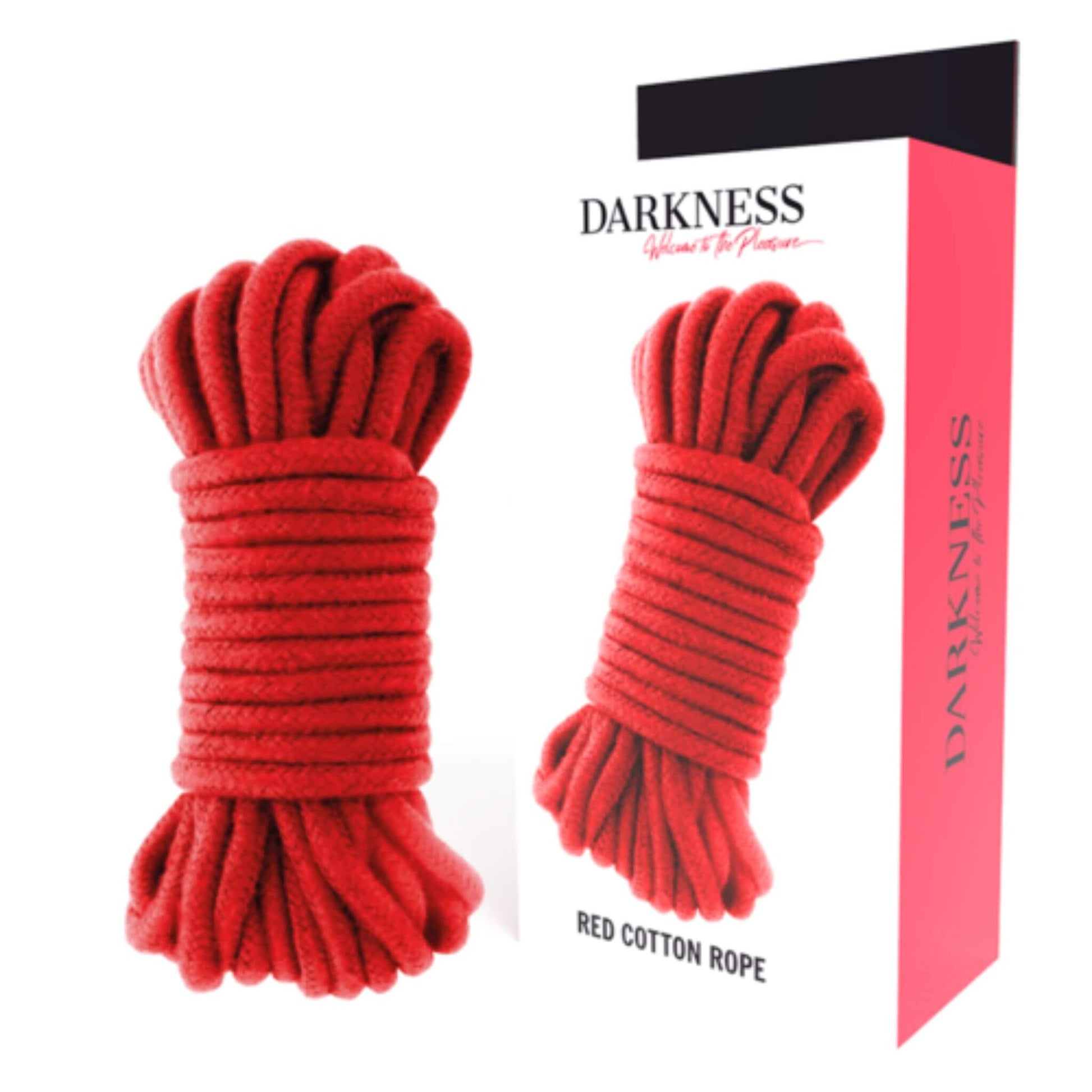 Cuerdas Bondage BDSM Roja Empaque