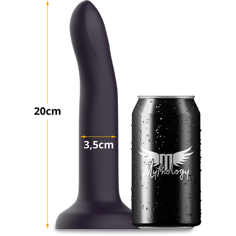 Dildo Negro Flexible Ventosa Medidas