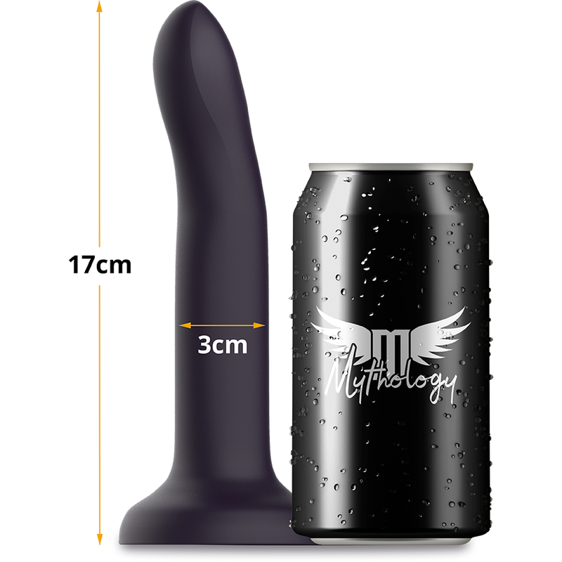 Dildo Negro Flexible Ventosa Medidas
