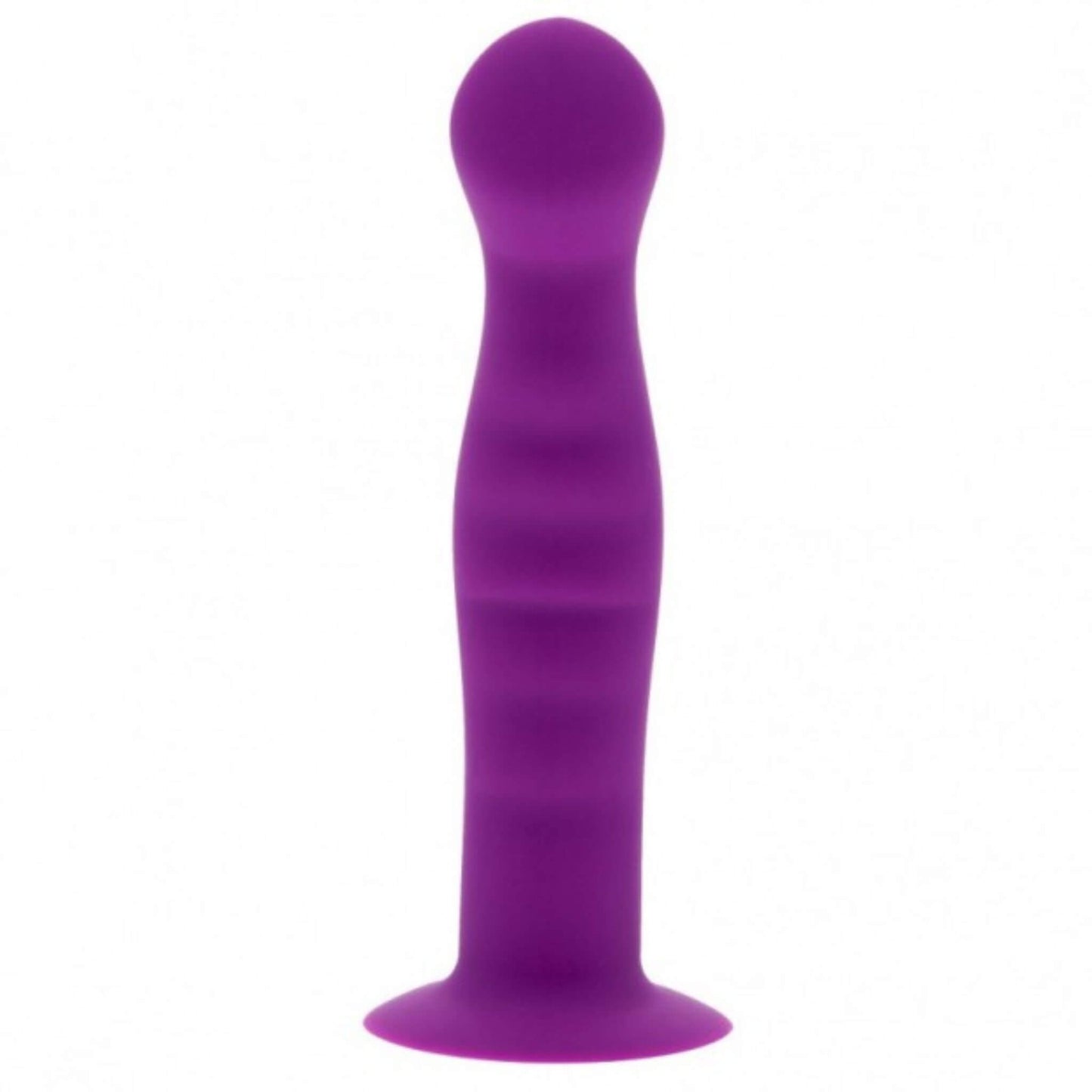 Dildo Anal Ventosa Silicona Morado