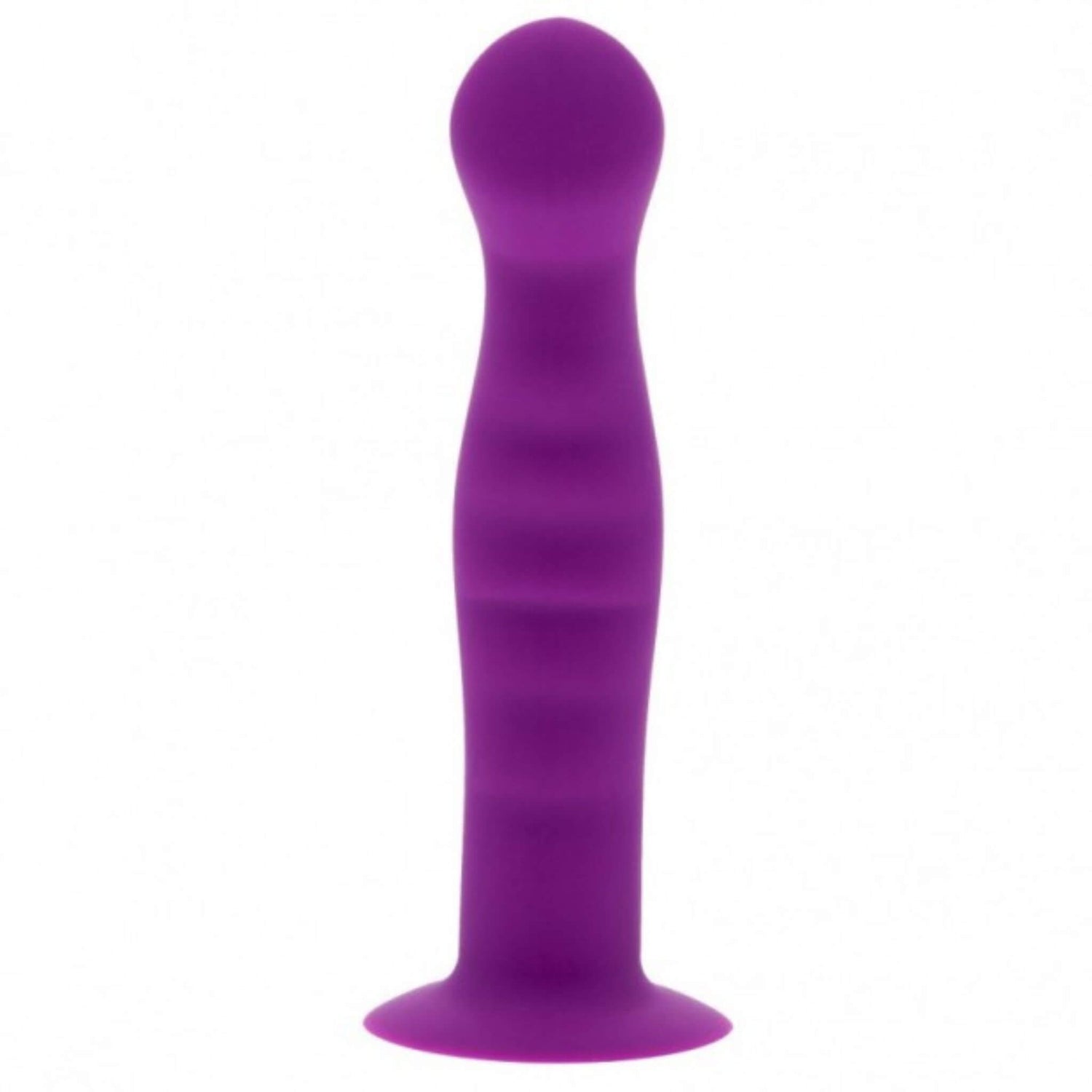 Dildo Anal Ventosa Silicona Morado