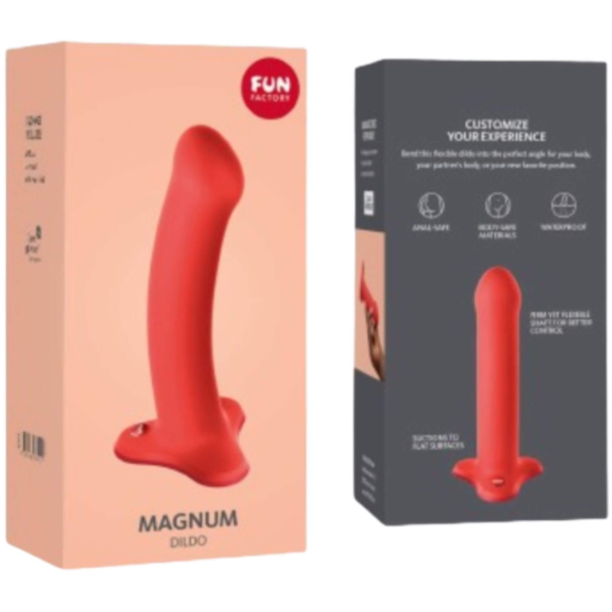 Dildo con Ventosa Silicona Fun Factory Empaque