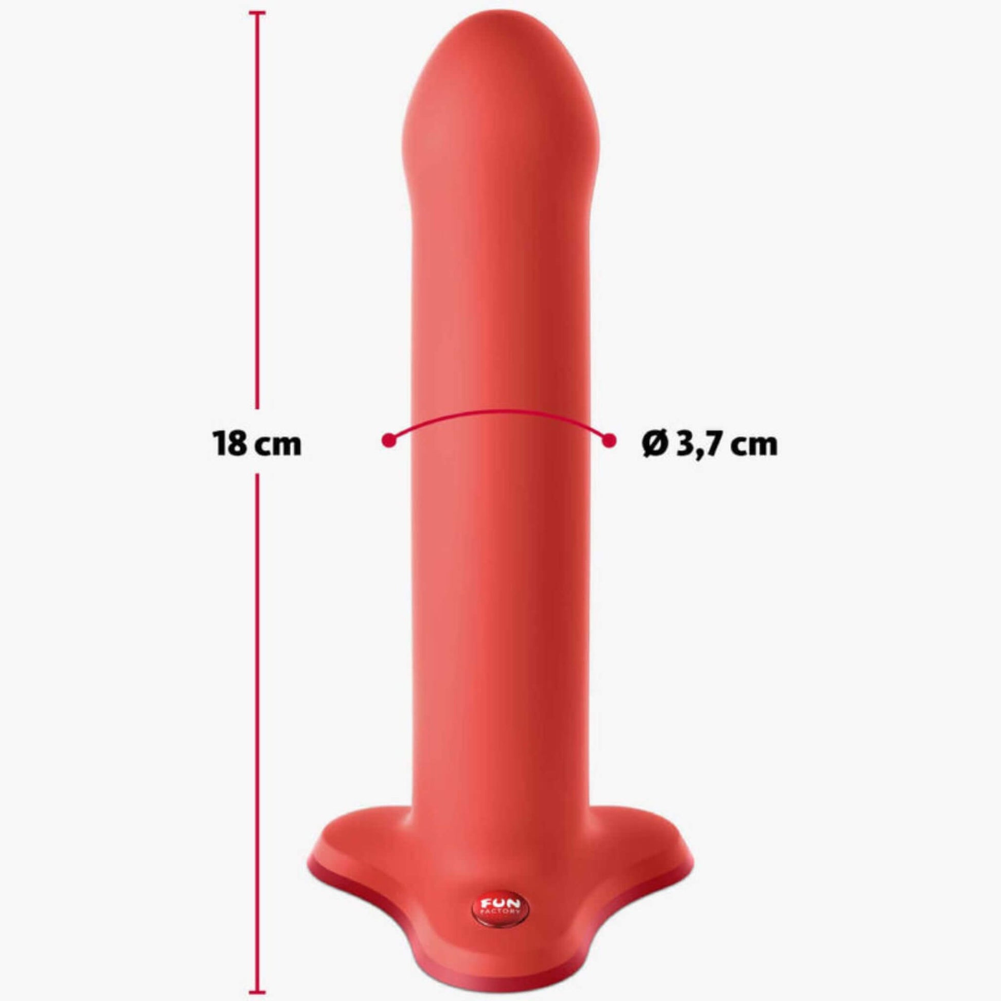 Dildo con Ventosa Silicona Fun Factory Medidas