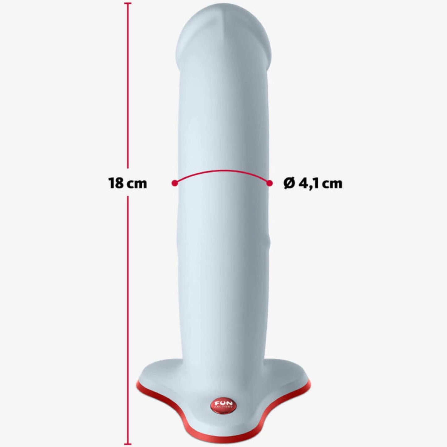 Dildo Realista con Ventosa Fun Factory Medidas