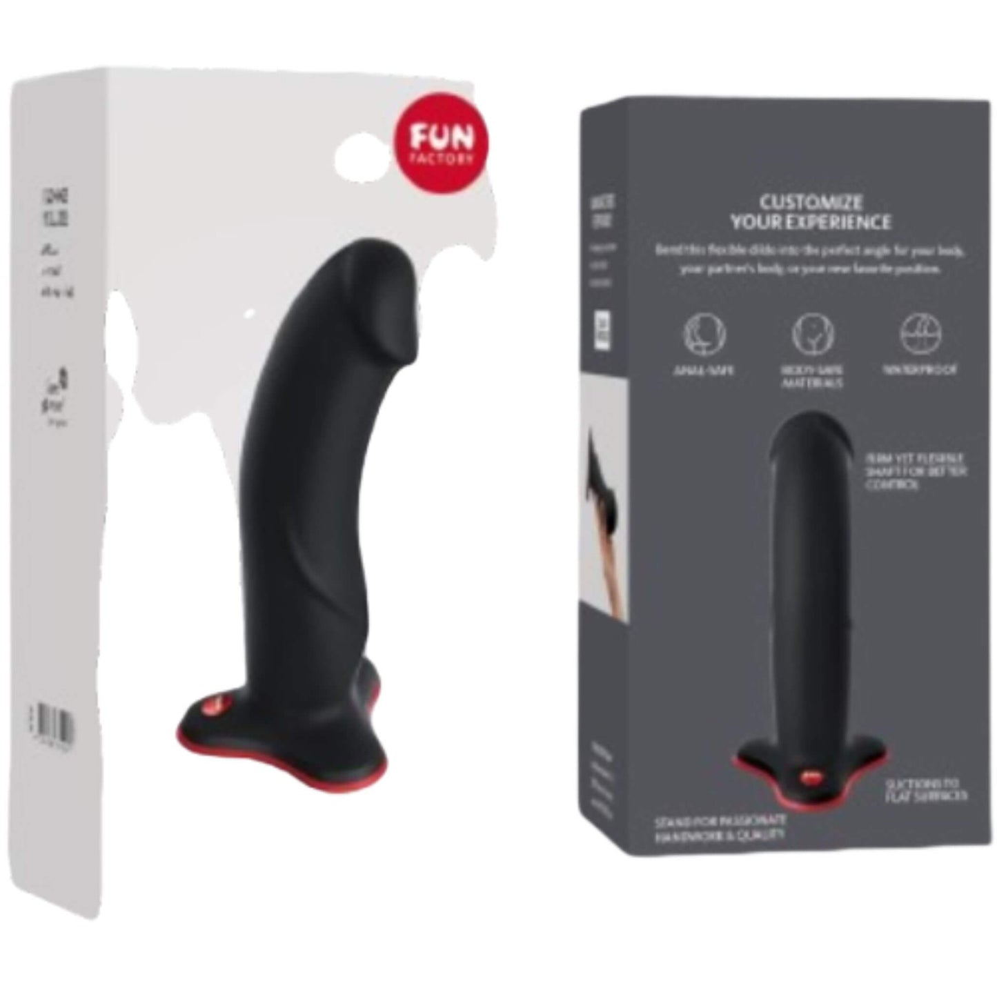 Dildo Realista con Ventosa Fun Factory Empaque