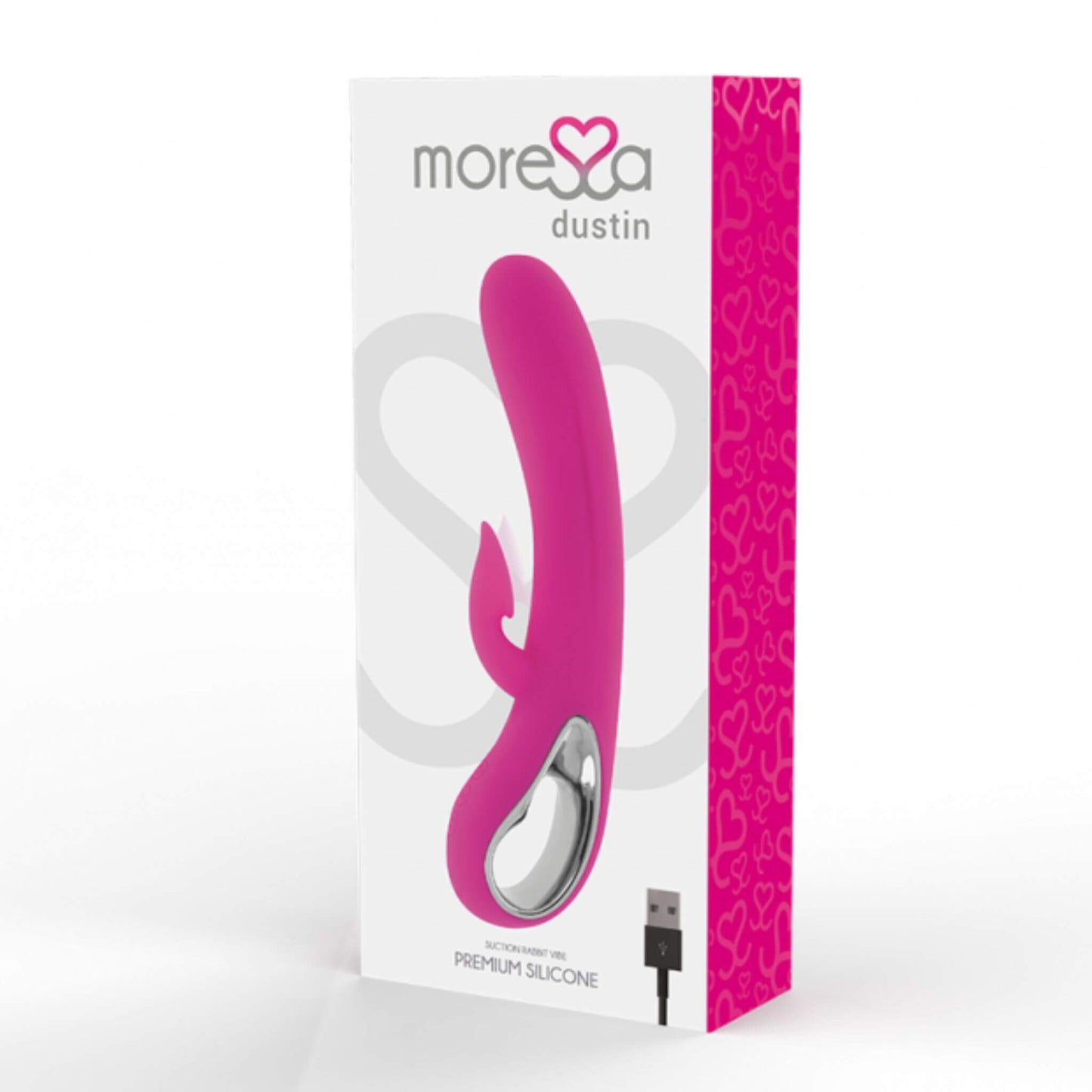 Vibrador Doble Succion Punto G Rosa Empaque