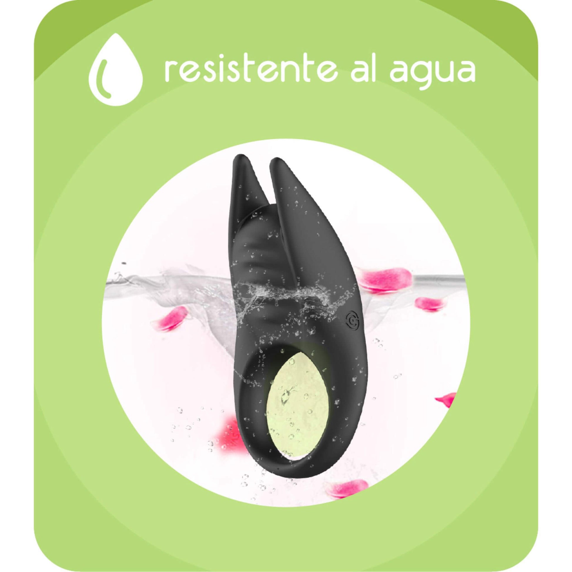 Anillo Vibrador Sexual Pene Resistente al Agua