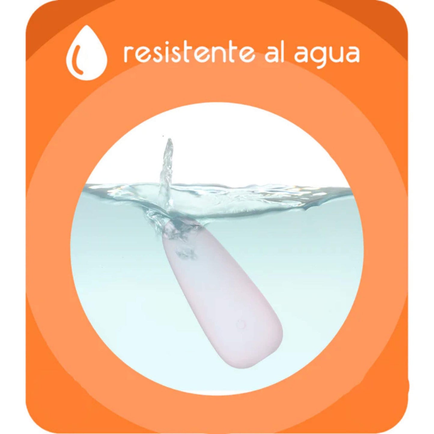 GEA Vibrador Clítoris Ergonómico Rosa Resistente al Agua