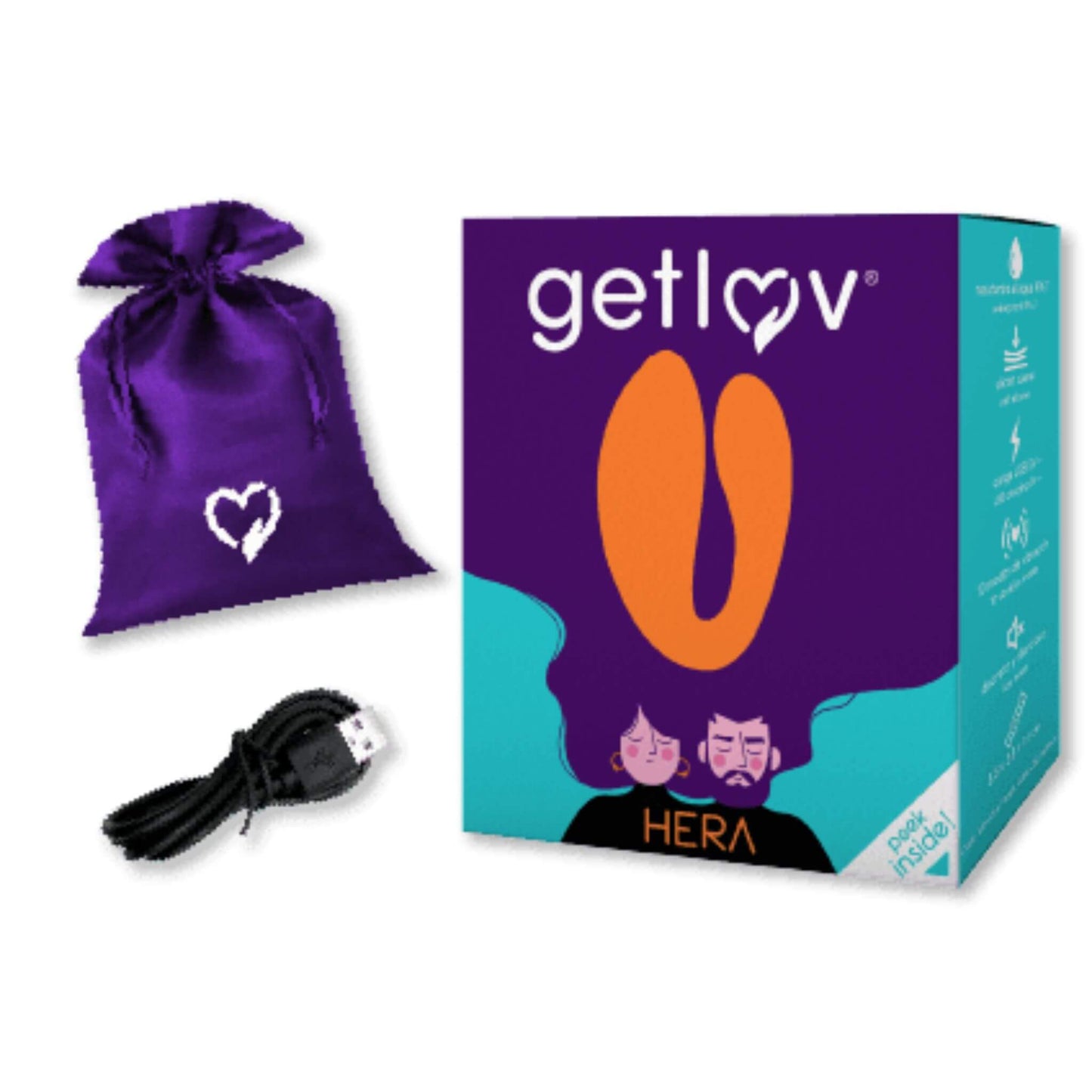 Vibrador A Distancia Parejas Control Remoto Pinza Getlov Empaque