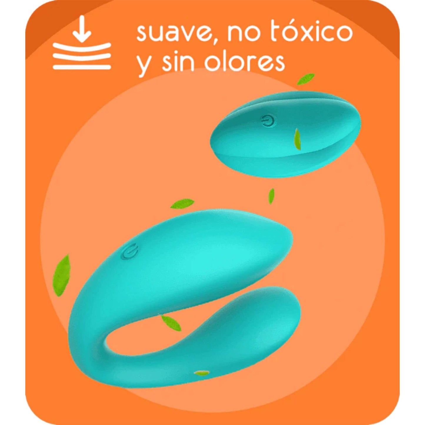 Vibrador A Distancia Parejas Control Remoto Pinza Getlov Suave