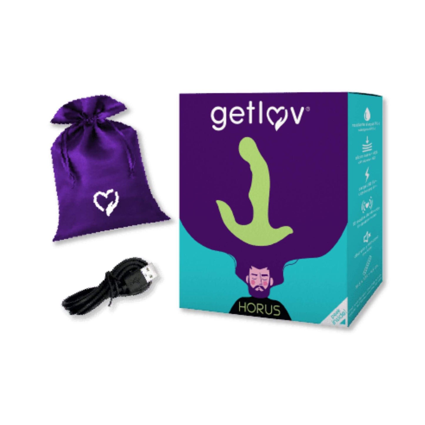 Vibrador Anal Masaje Prostata a Distancia Empaque