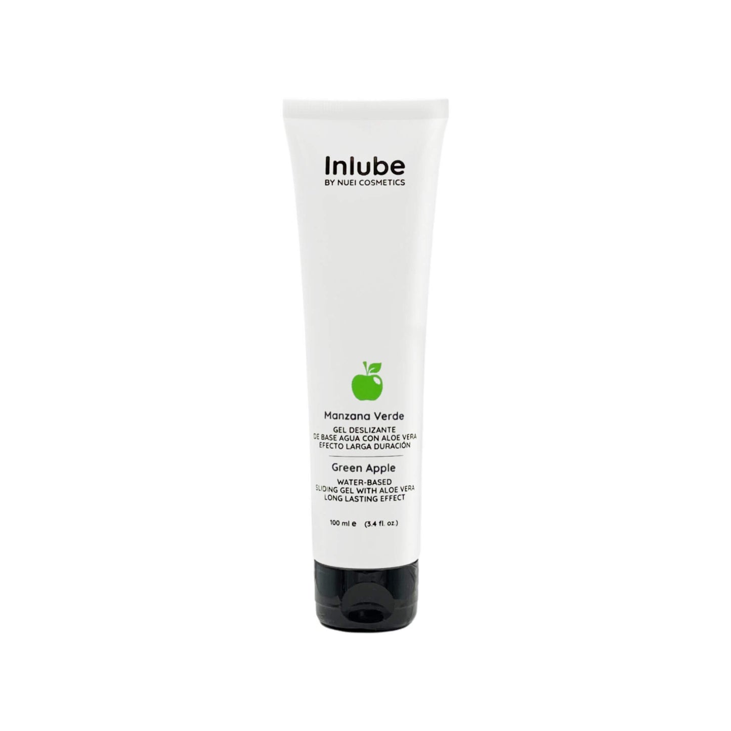 Lubricante intimo a base de agua sabor manzana