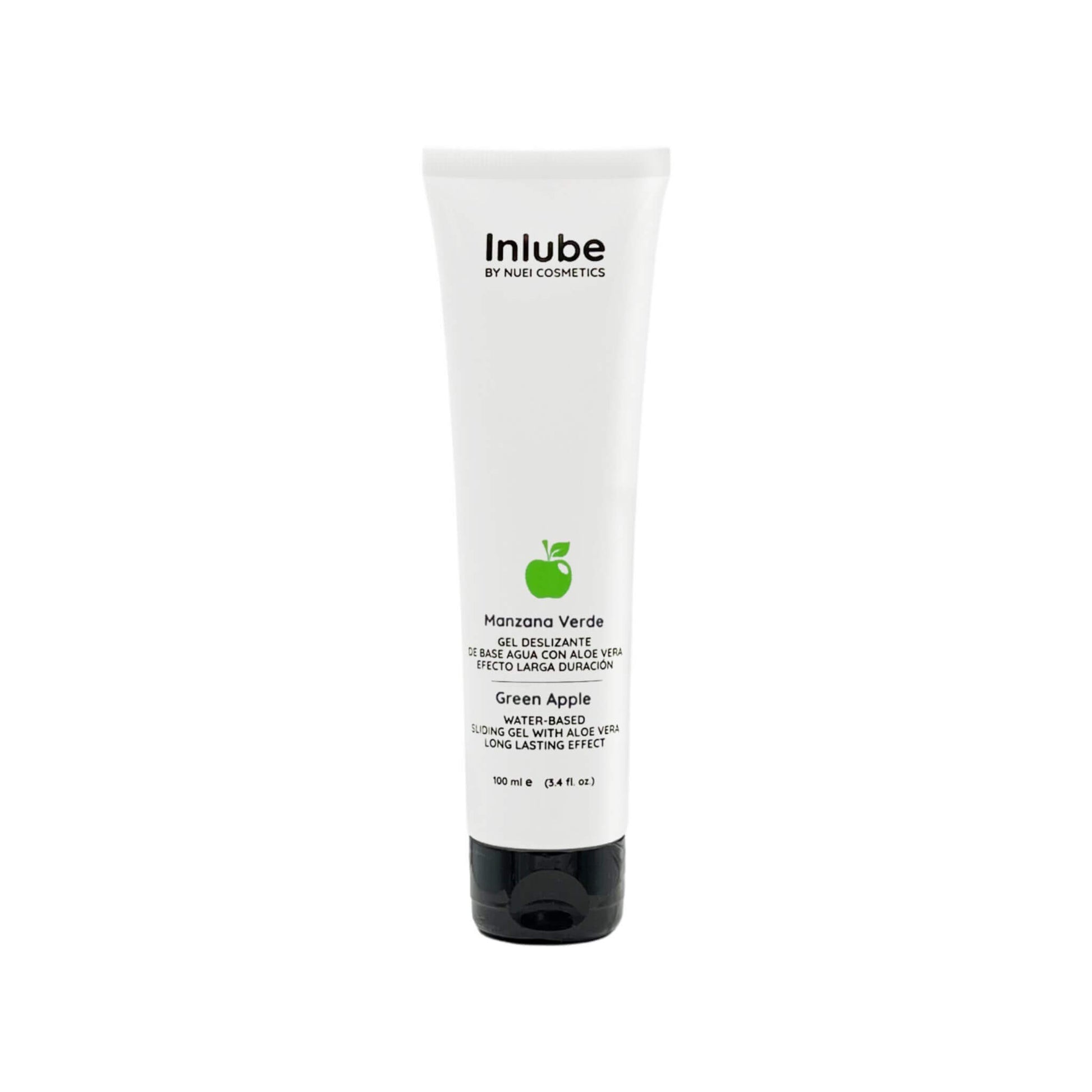 Lubricante intimo a base de agua sabor manzana