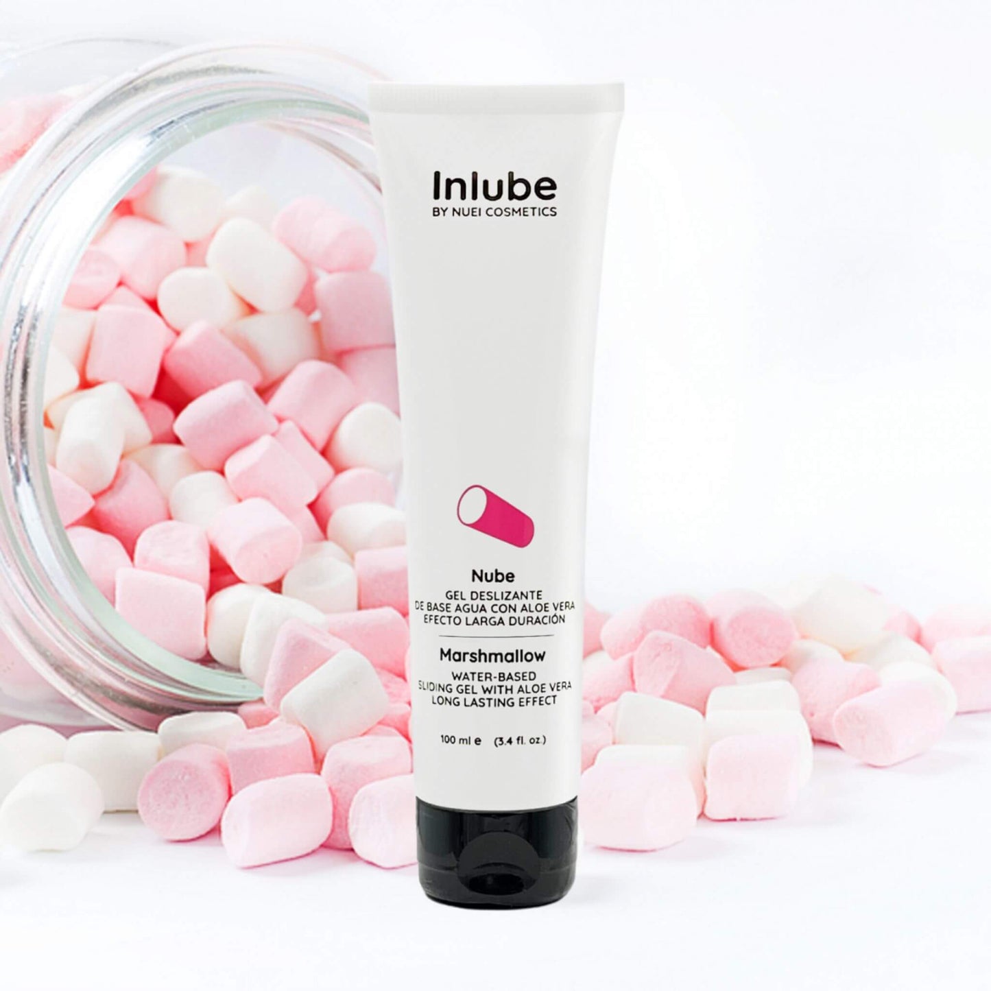 Lubricante intimo a base de agua sabor nube