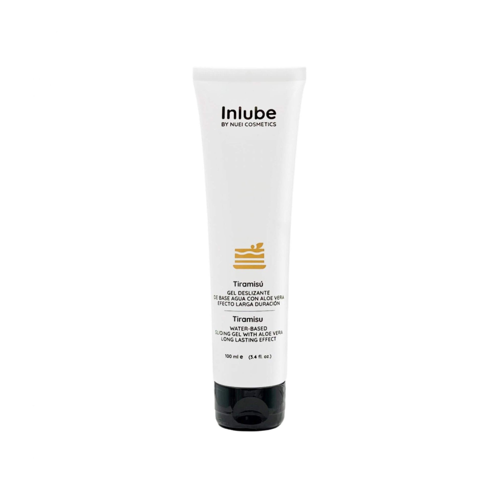 Lubricante intimo a base de agua sabor tiramisu