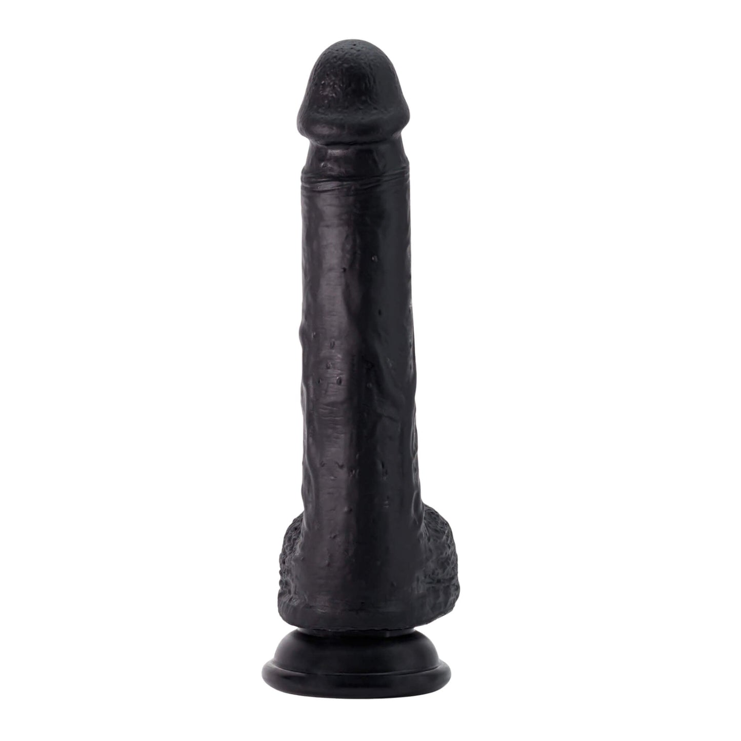 Inviktus, dildo realista negro de silicona con ventosa