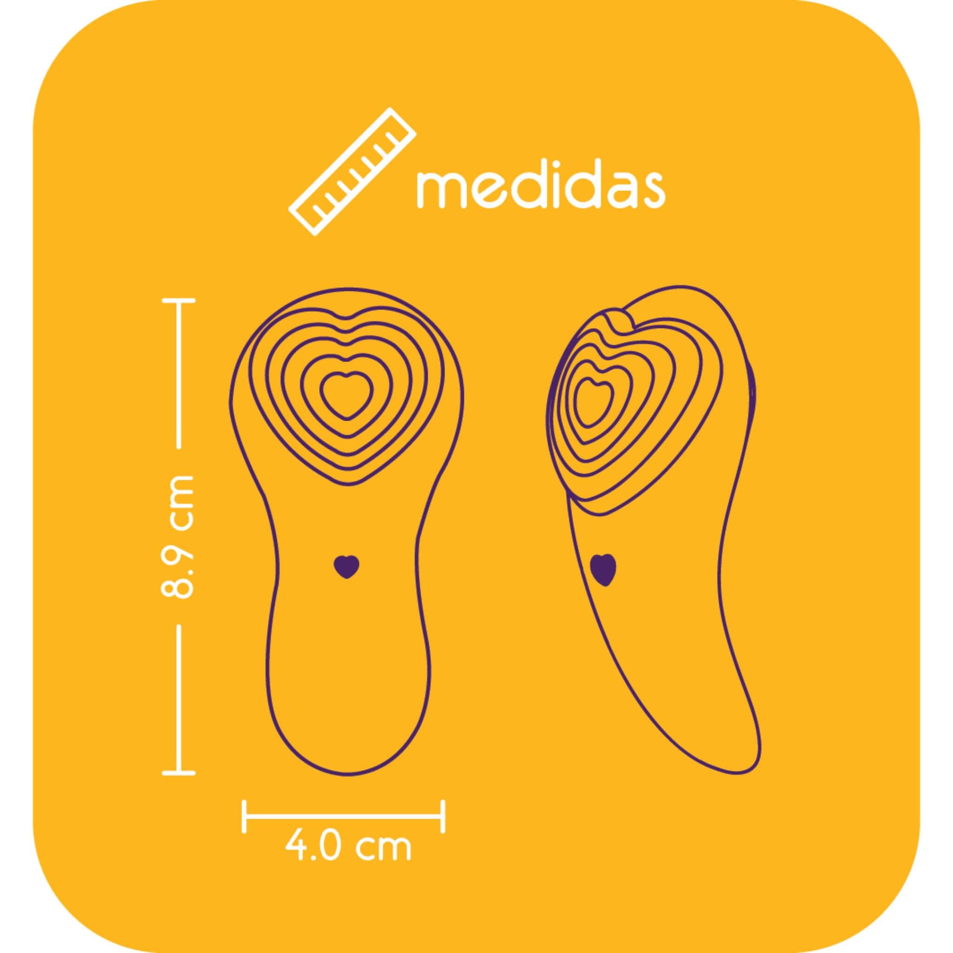 Vibrador Bragas a Distancia Mujer Control Remoto Medidas