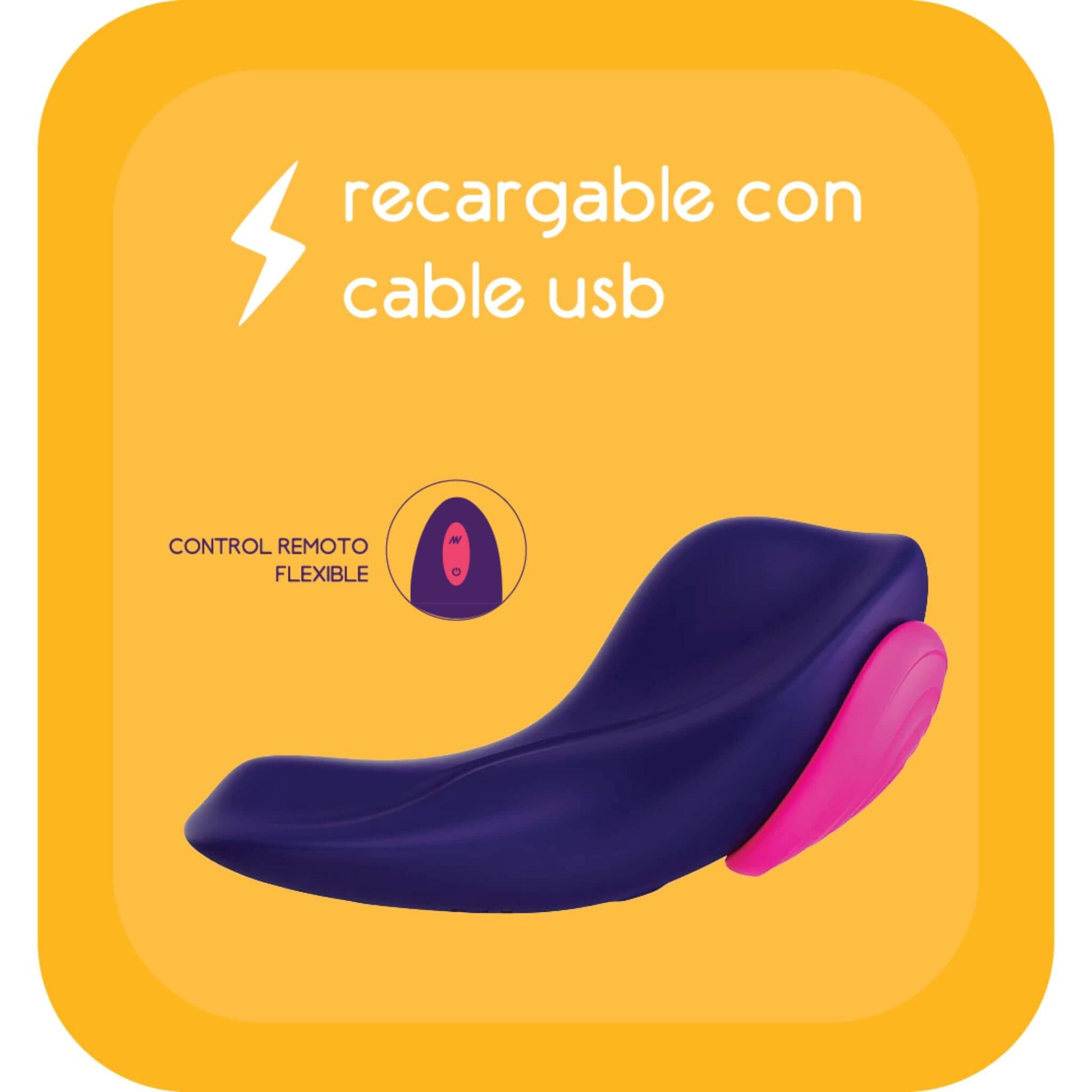 Vibrador Bragas a Distancia Mujer Control Remoto Recargable
