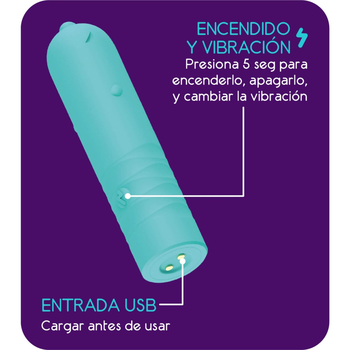 Bala Vibradora Consolador Instrucciones