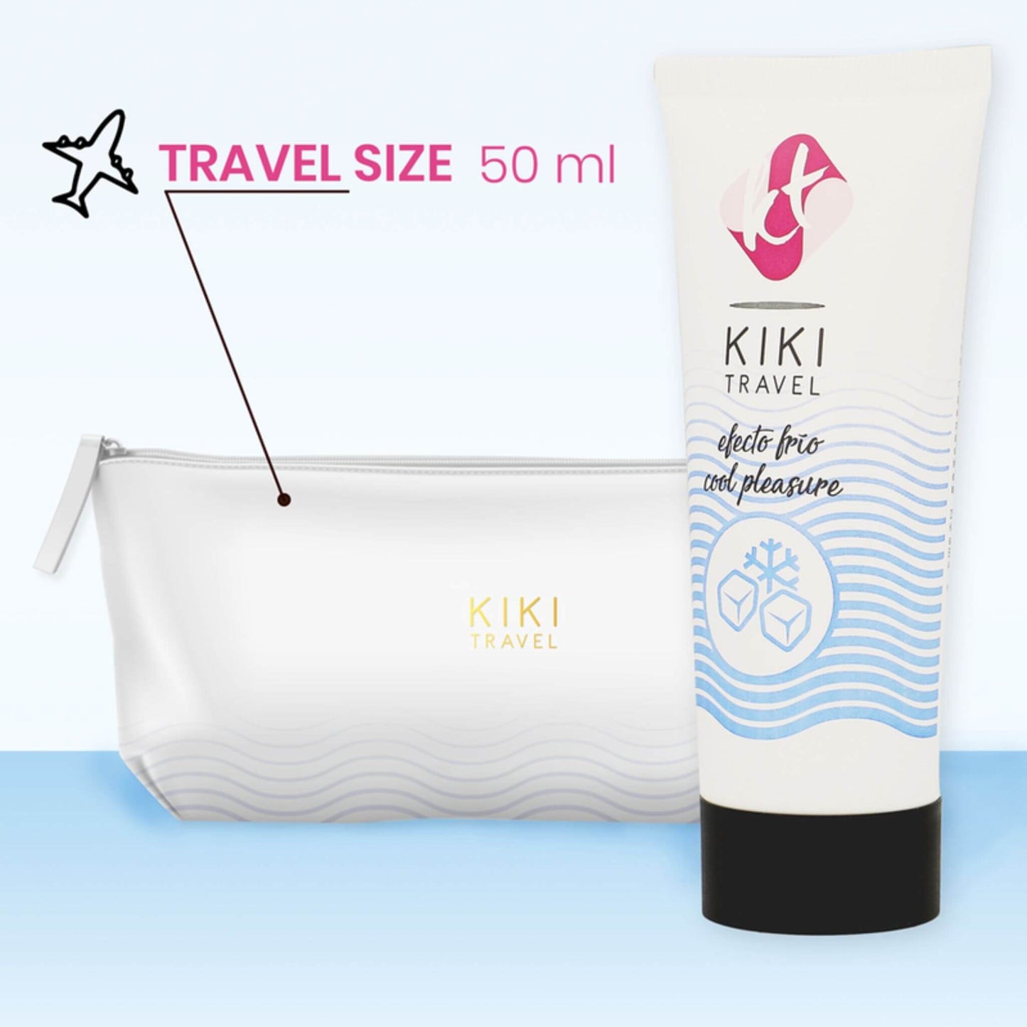 Lubricante intimo a base agua efecto frio