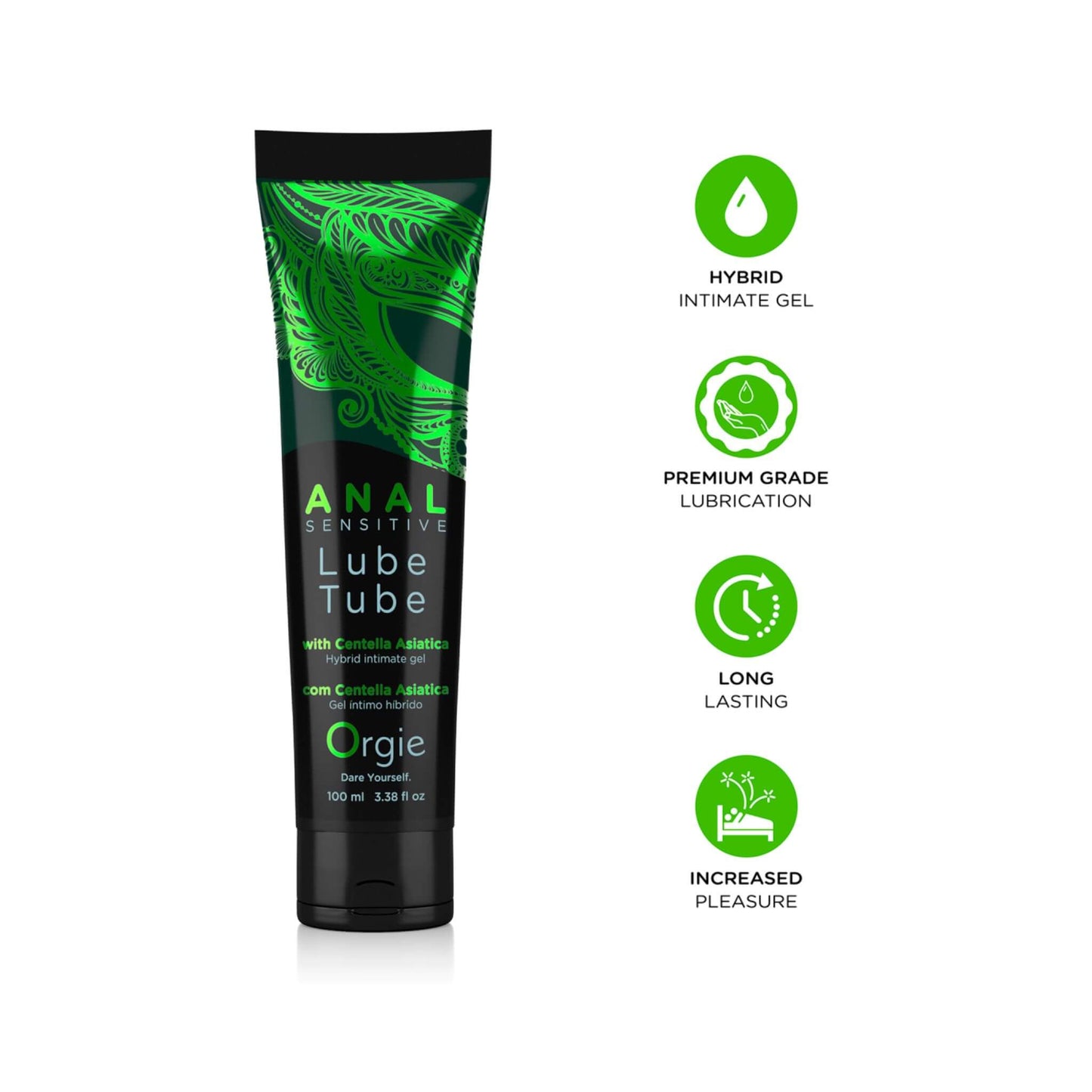 Lubricante anal intimo a base de agua cannabis Lube Tube