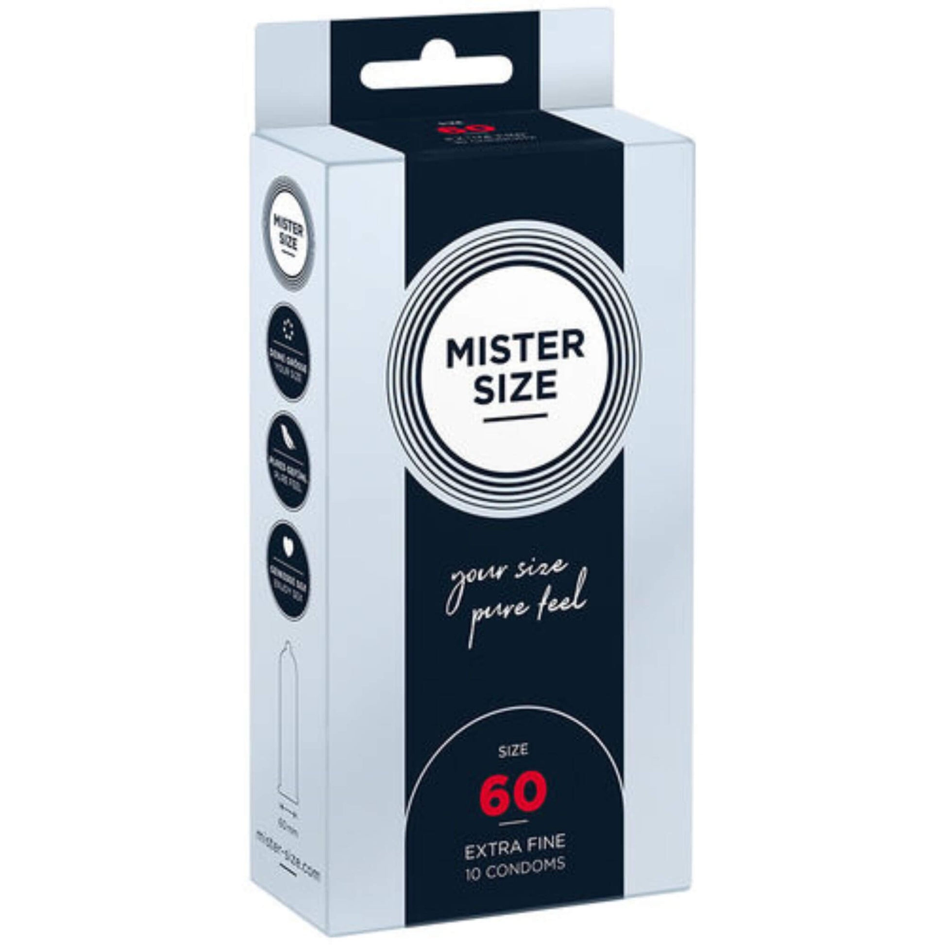 Condones Preservativos Masculino Caja Talla 60