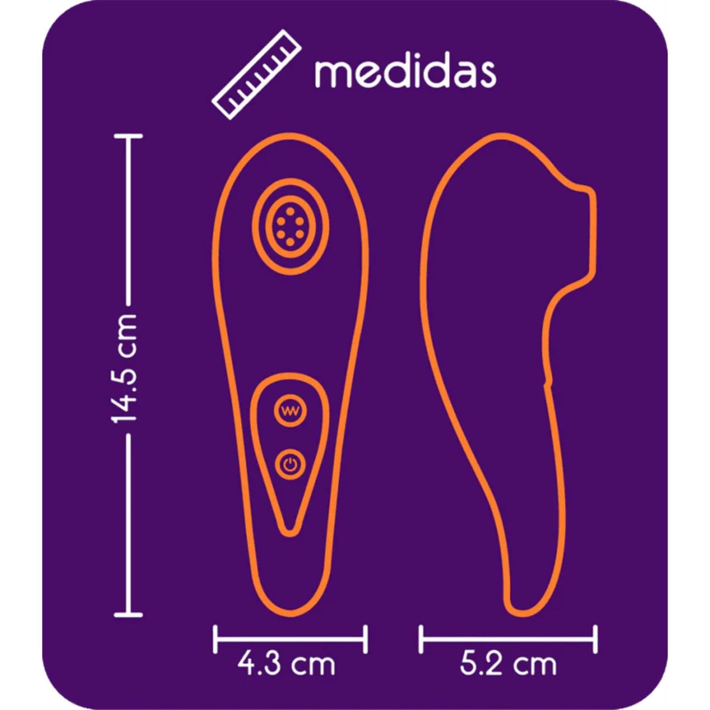 Succionador Estimulador de Clitoris Medids
