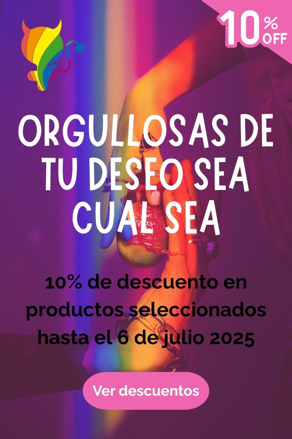 Rebajas Orgullo Juguetes Sexuales LGBTI+
