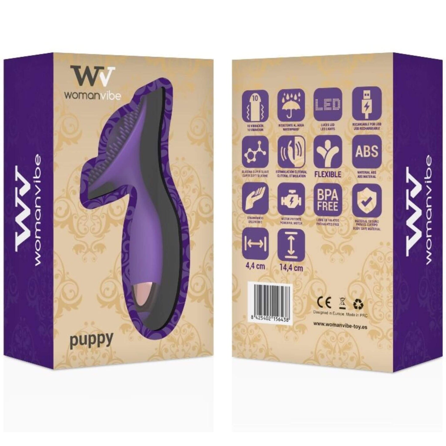 Vibrador Clitoris Masajeador Empaque