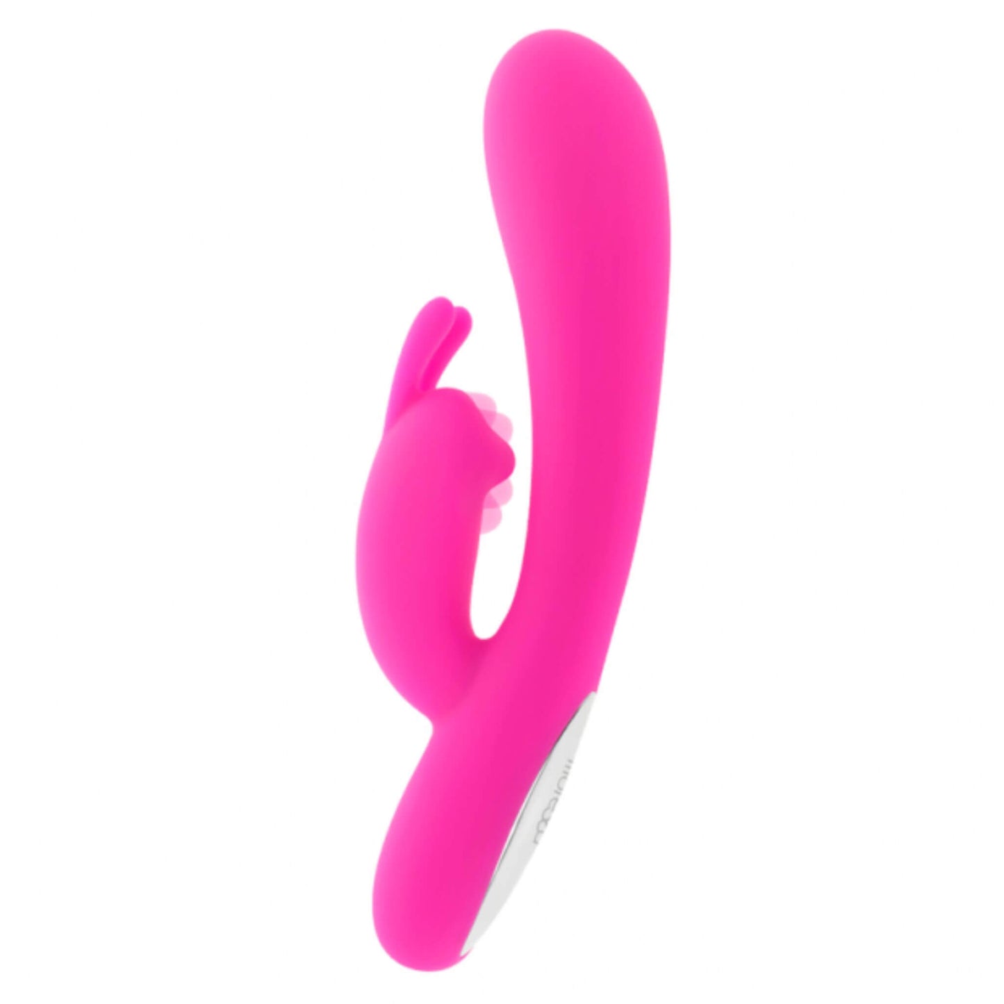Consolador Vibrador Conejo Doble Rosa Estimulador Clitoris