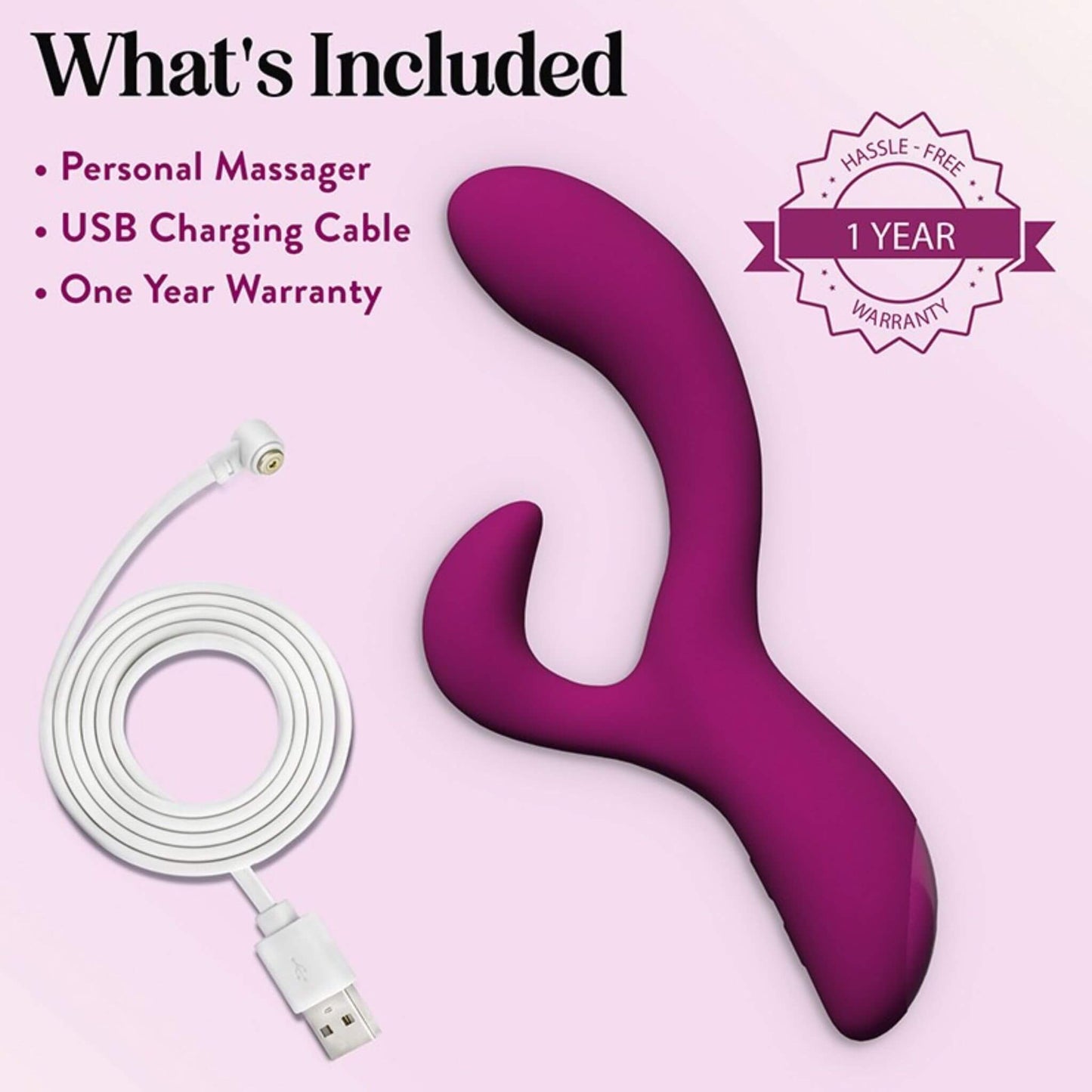vibrador doble conejito