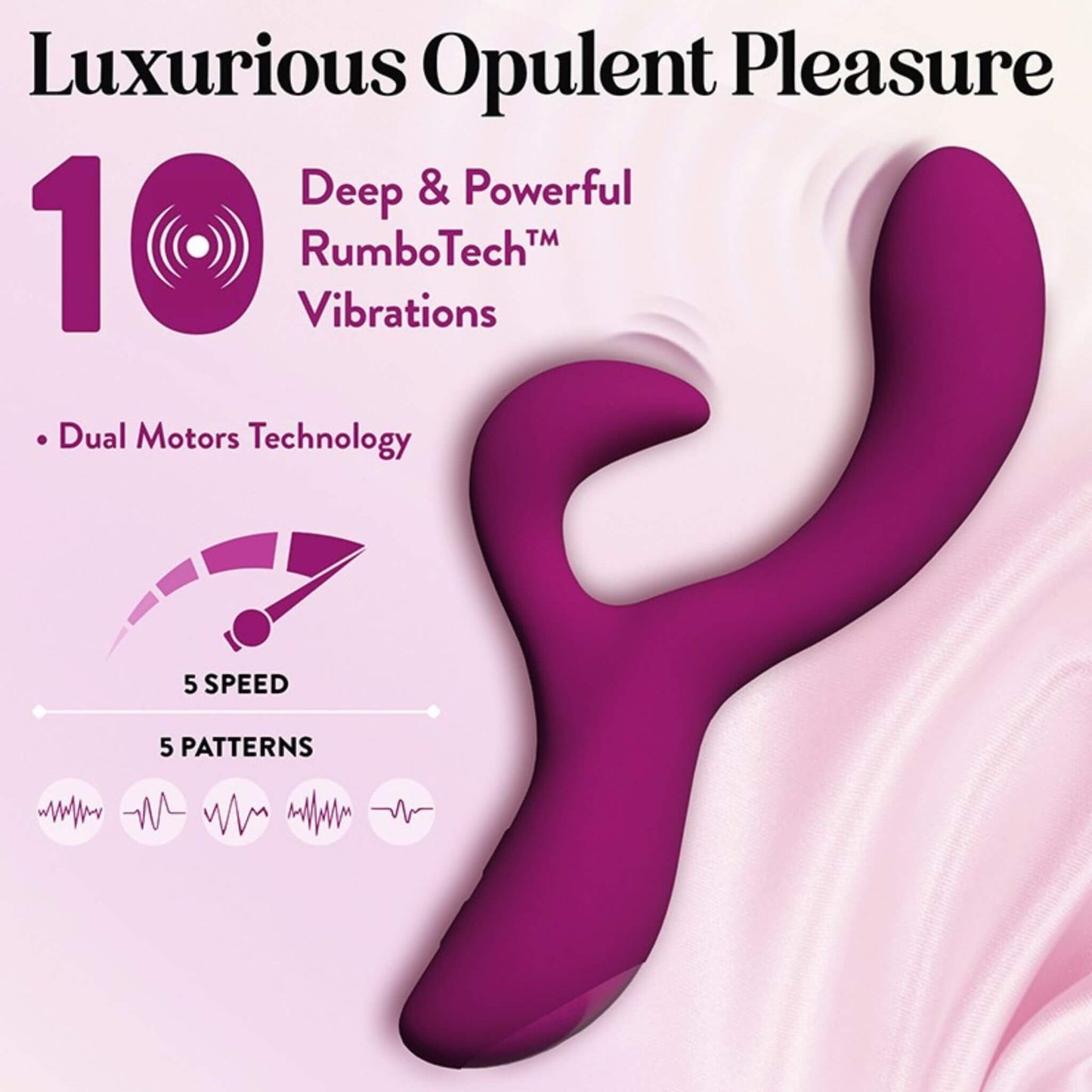 vibrador doble conejito