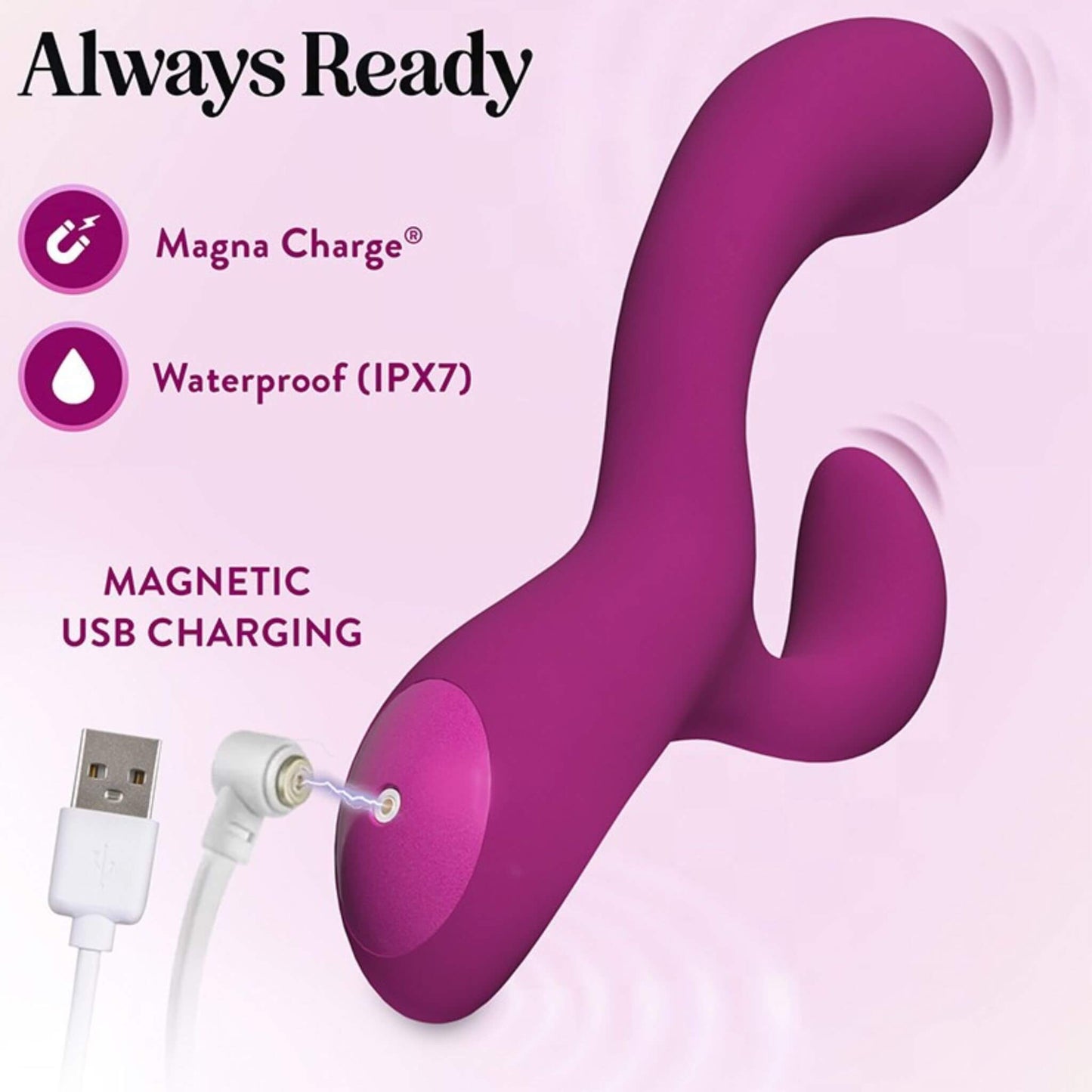 vibrador doble conejito