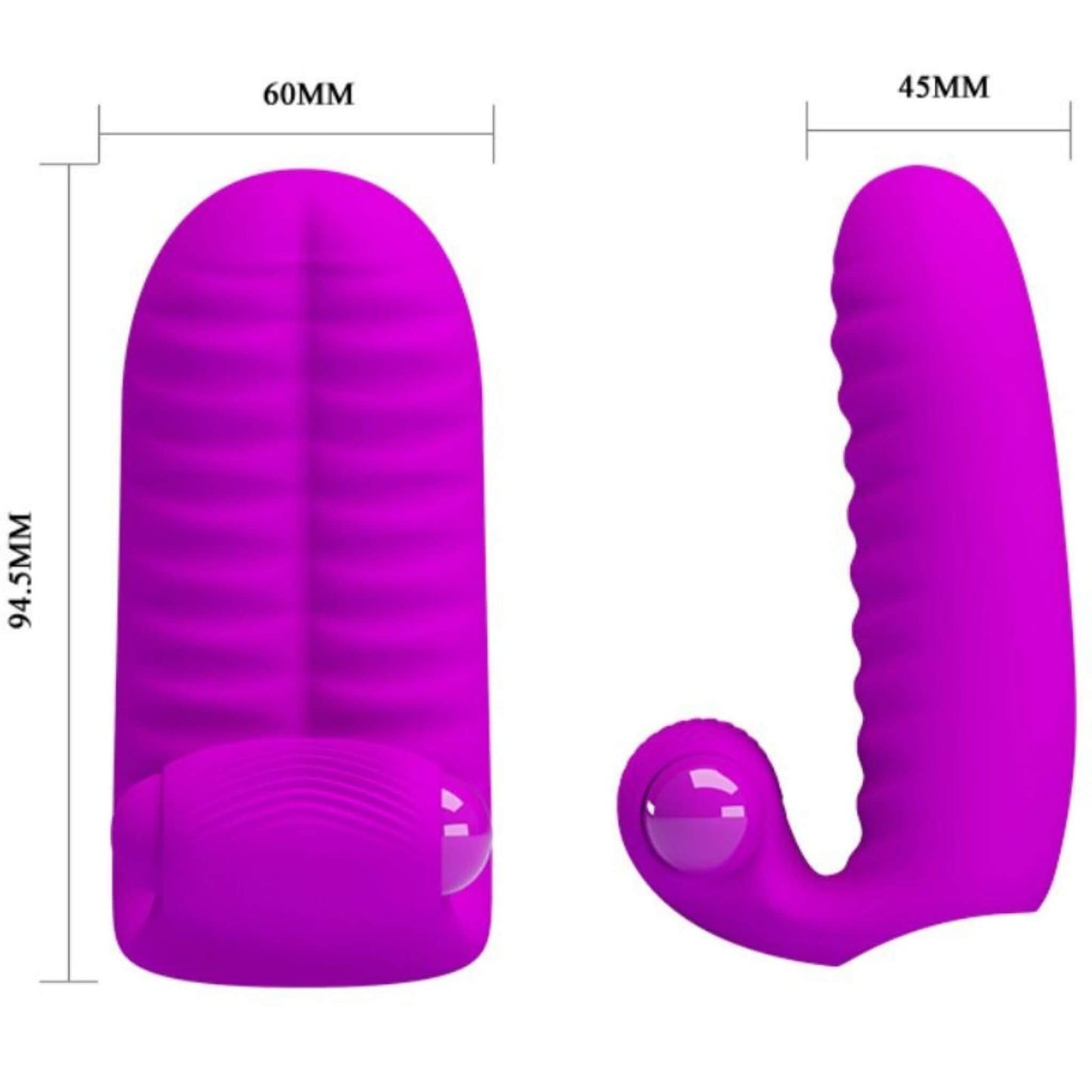 Vibrador Dedo Dedil Clitoris Medidas