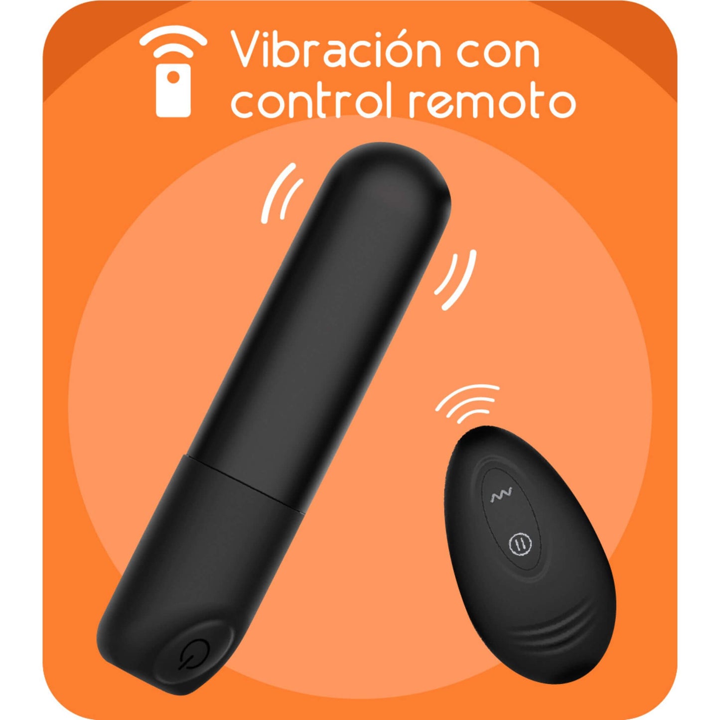 Bala Vibradora Control Remoto