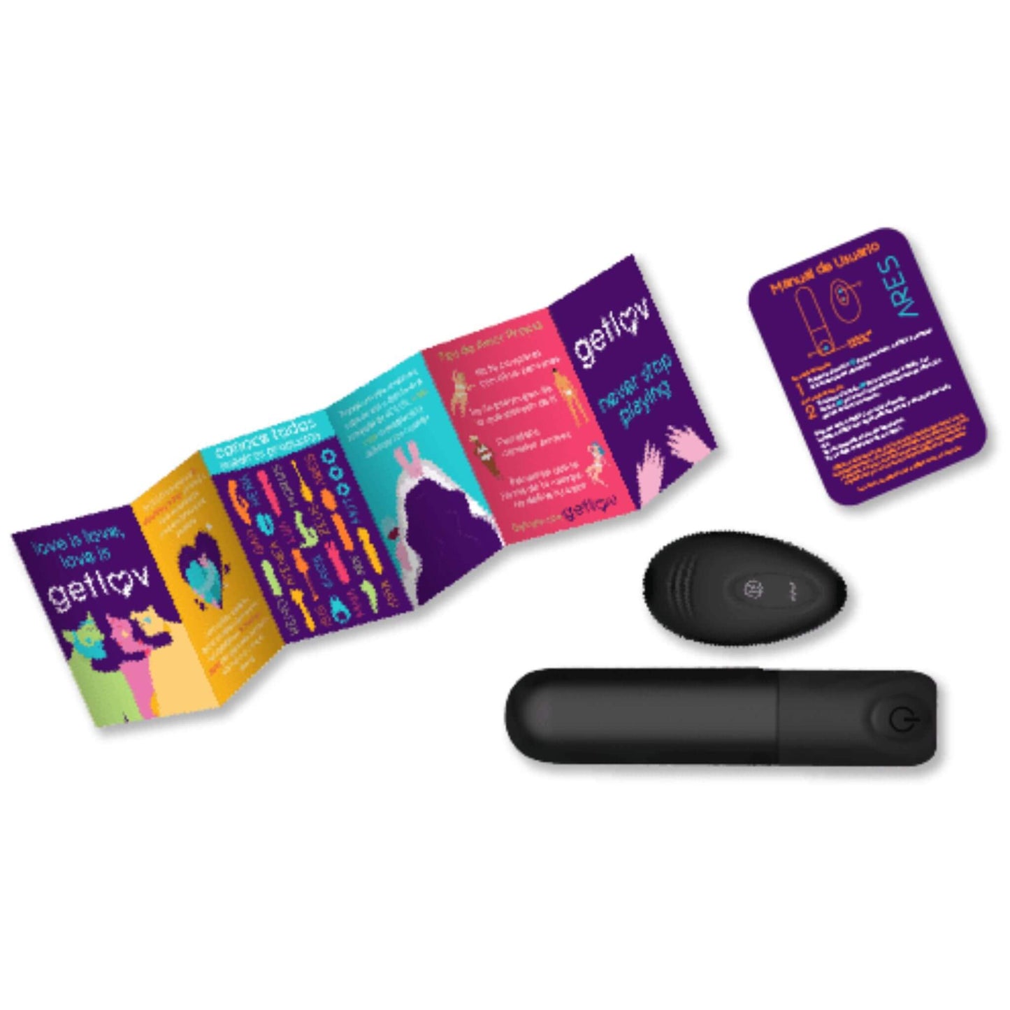 Bala Vibradora Control Remoto Folleto