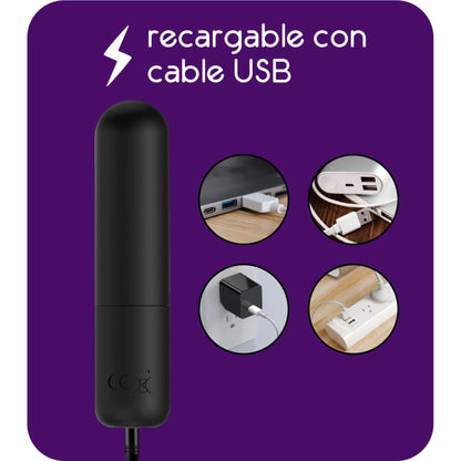 Bala Vibradora Control Remoto Recargable