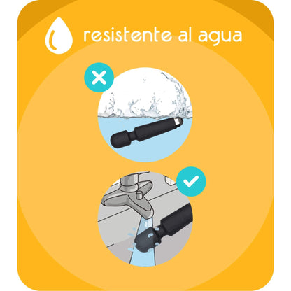 Masajeador Vibrador Microfono Resistene al Agua