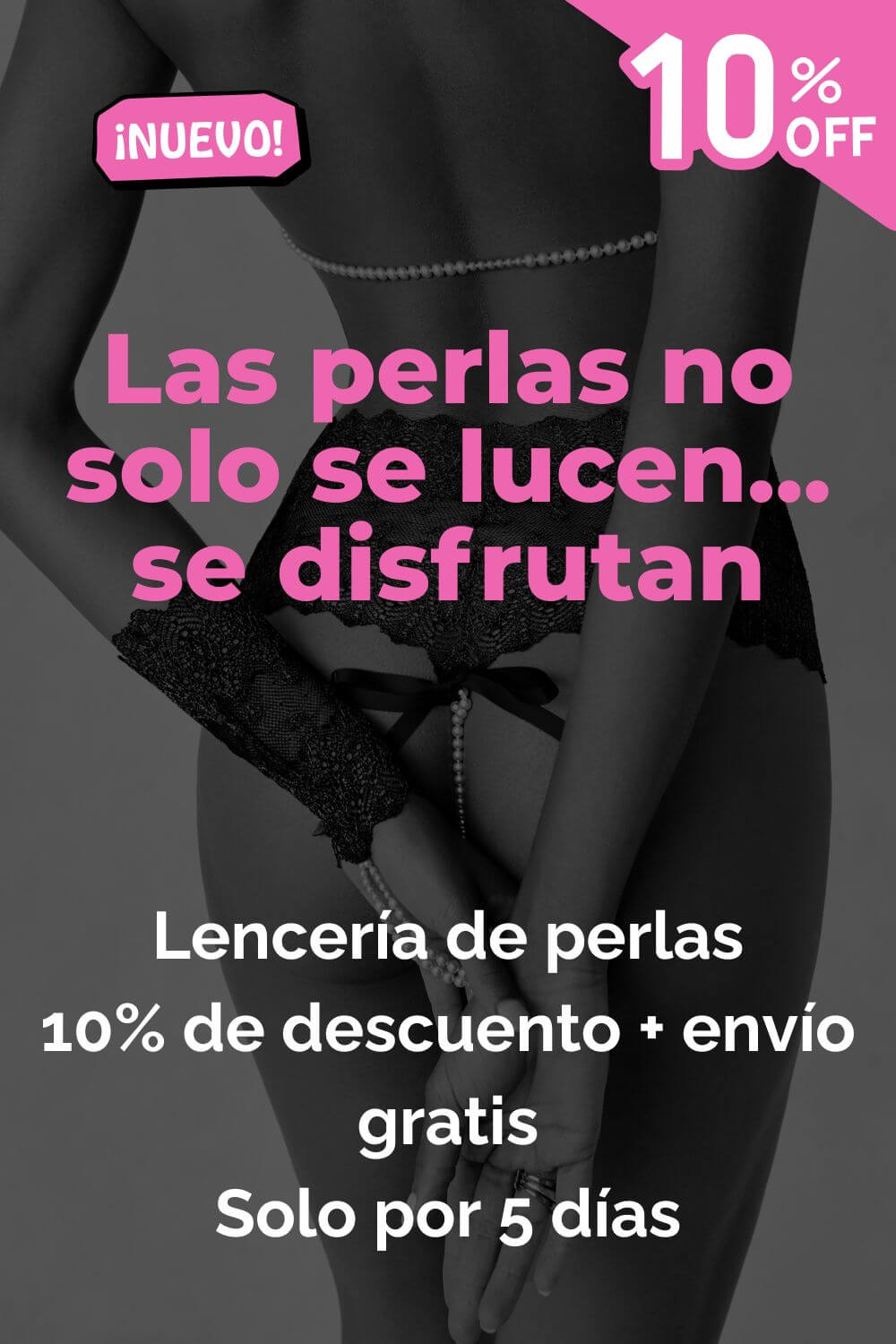 Tanga de perlas bracli descuento