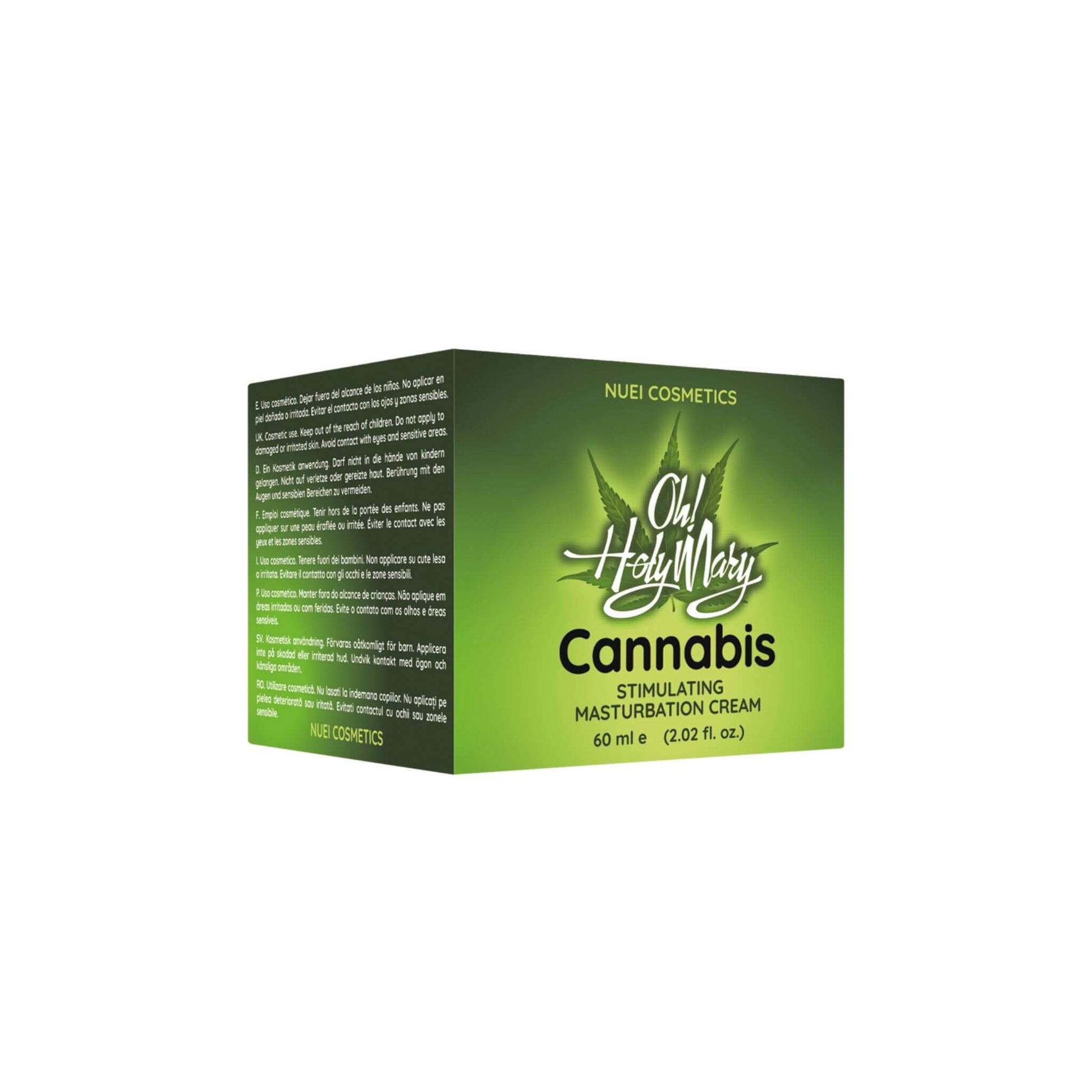 Crema Masturbadora Gel Cannabis Empaque
