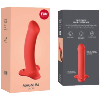 Dildo con Ventosa Silicona Fun Factory Empaque