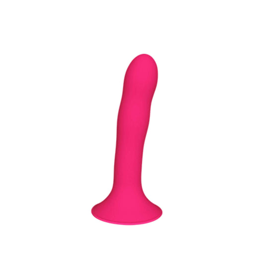 Dildo rosa con ventosa