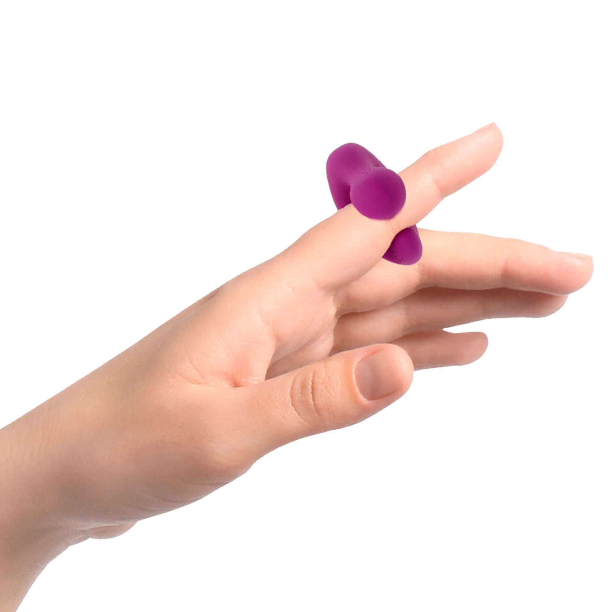Vibrador Clitoris Dedo Pato Morado