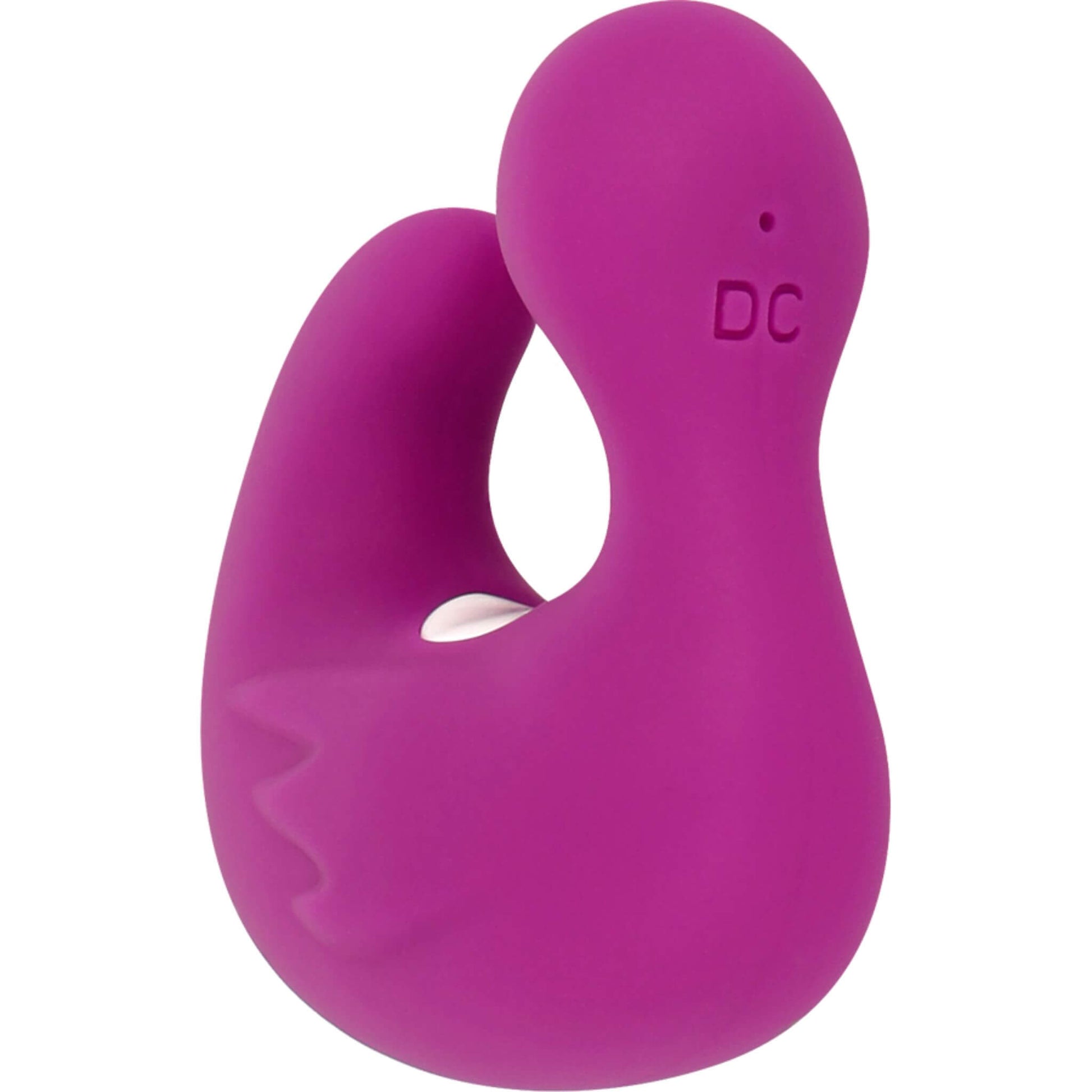 Vibrador Clitoris Dedo Pato Morado Recargable