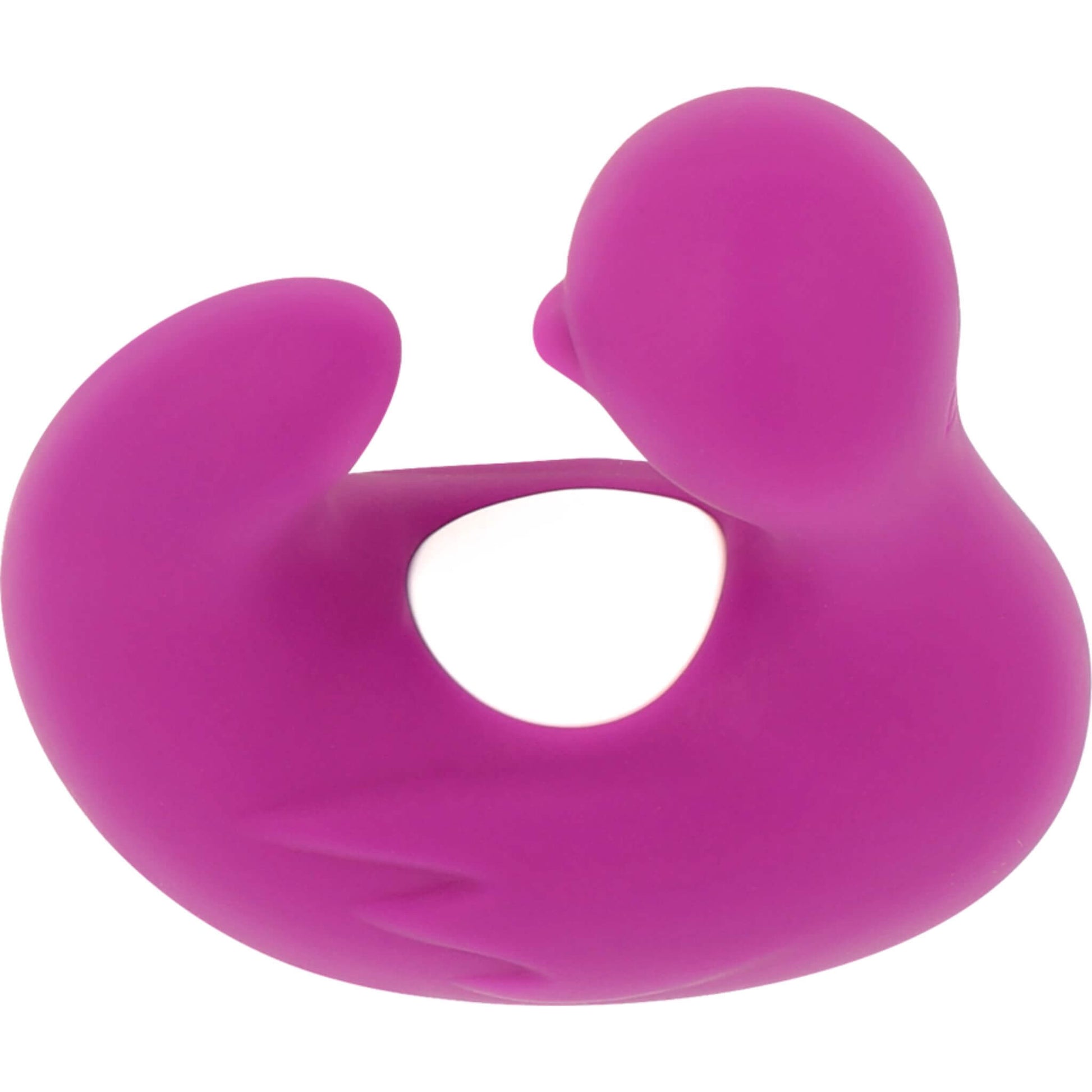 Vibrador Clitoris Dedo Pato Morado