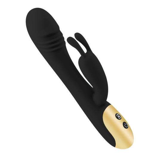 Consolador Vibrador Conejo Doble