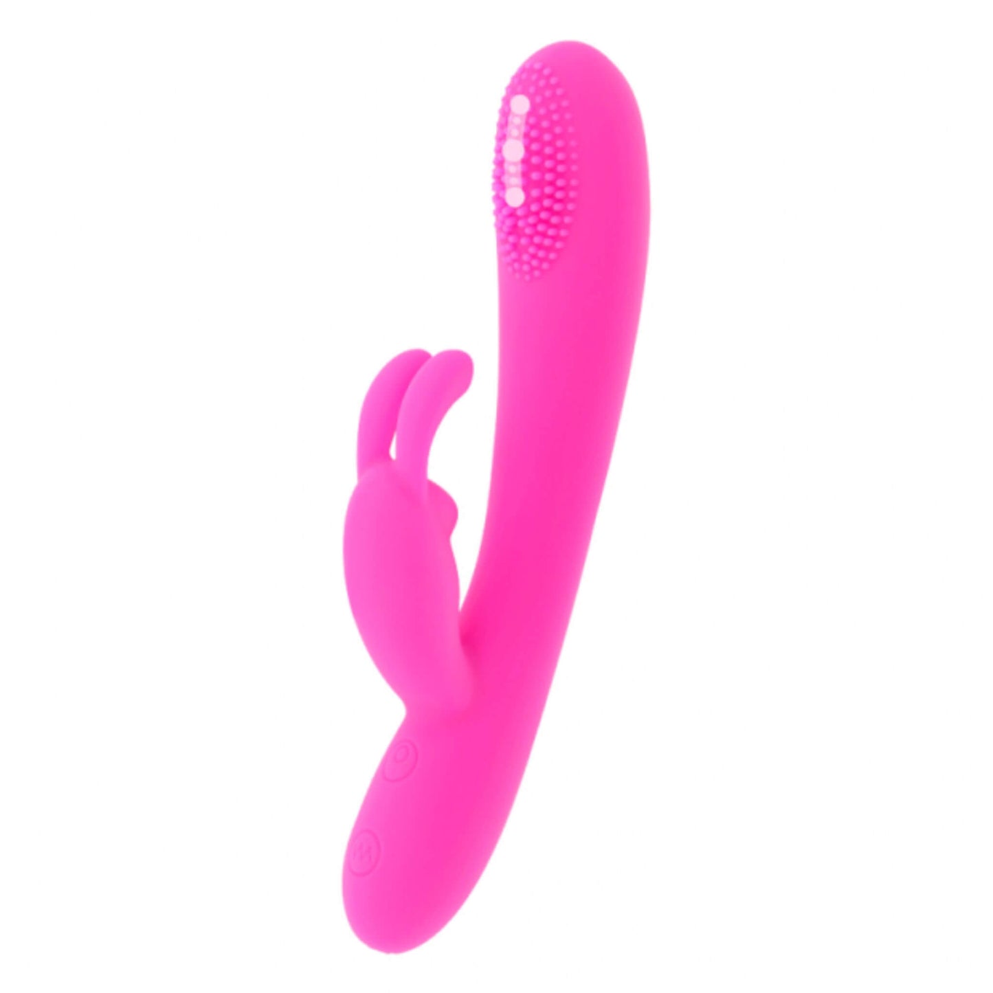 Consolador Vibrador Conejo Doble Recargable Rosa Movimiento